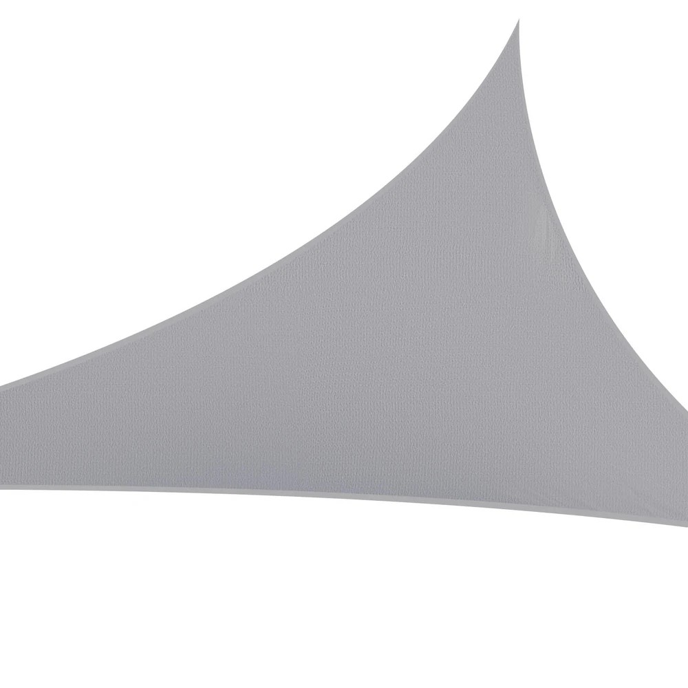 1 Instahut Waterproof Shade Sail Shade cloth Triangle Canopy 220GSM 4x4x4m - Grey, 1 of 6