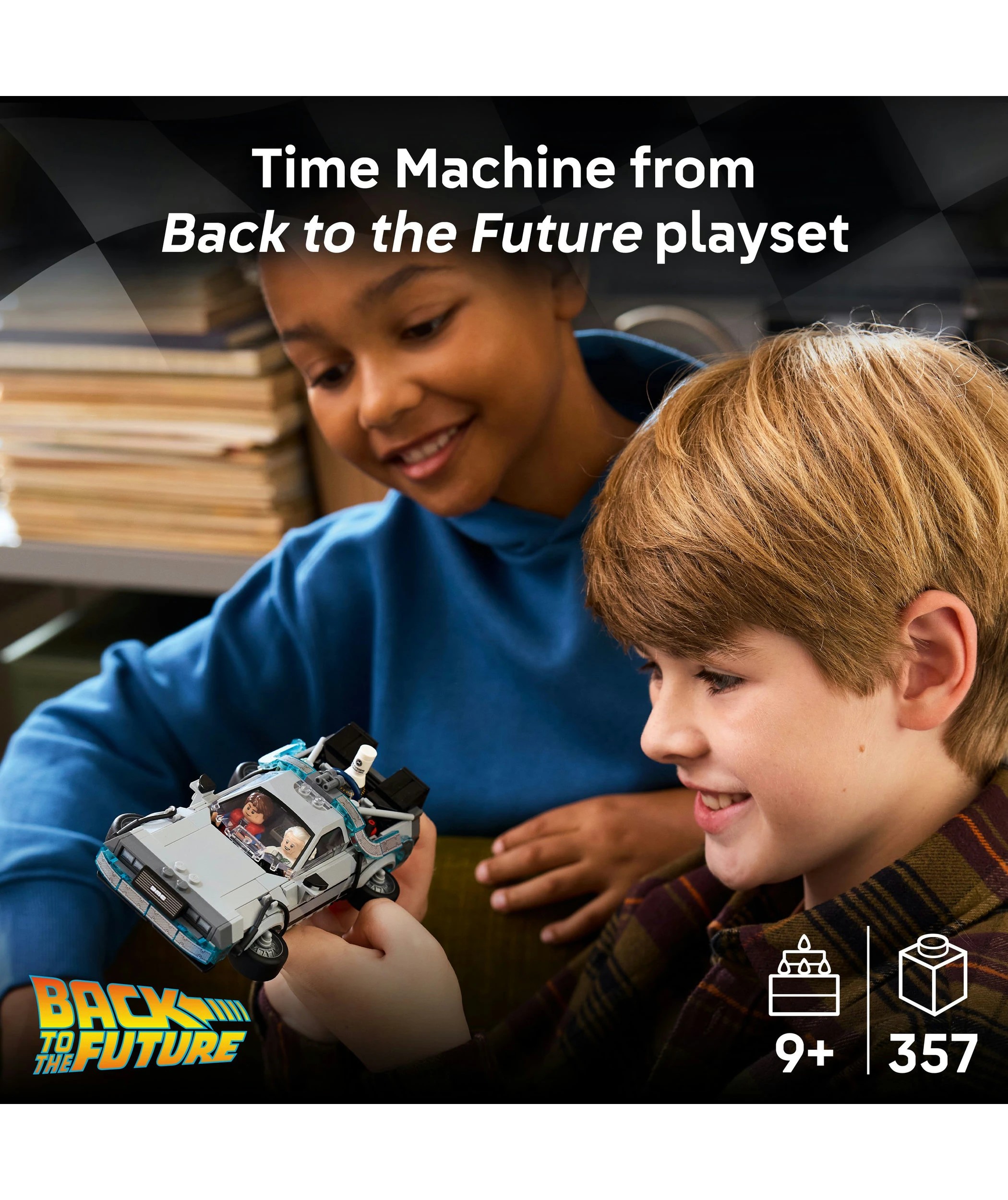 3 LEGO Speed Champions Time Machine from Back to the Future 77256, 3 of 10