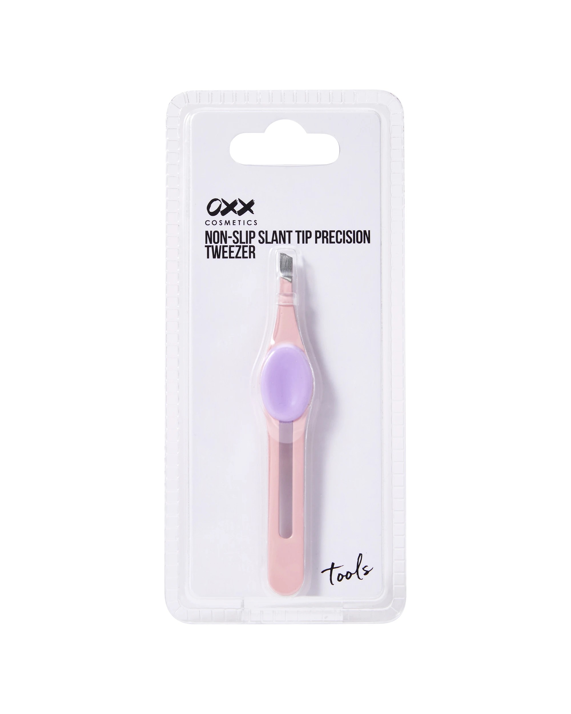 3 OXX Cosmetic Non-Slip Slant Tip Precision Tweezer, 3 of 4