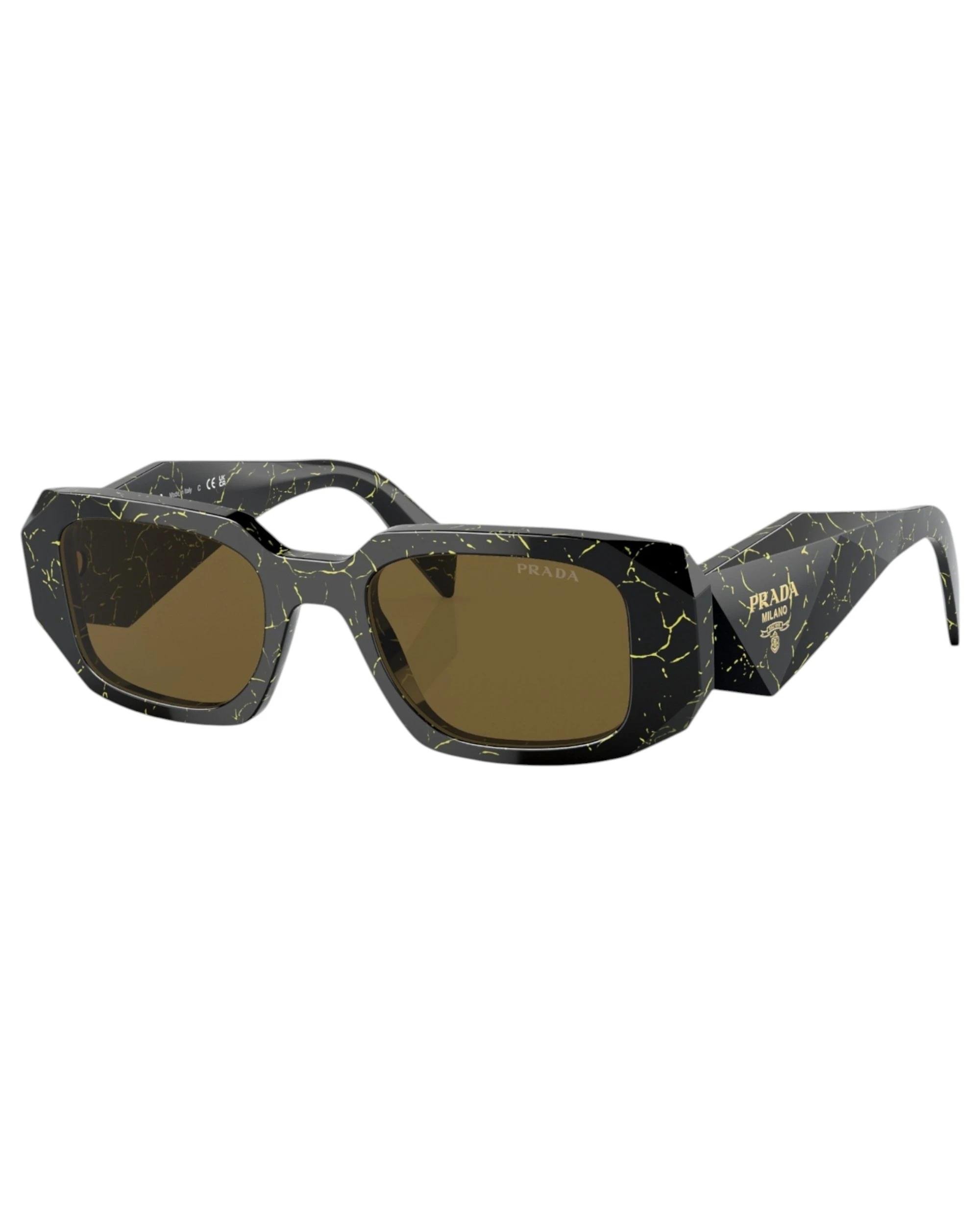 1 Prada Womens Sunglasses Pr 17Ws Sunnies BLACK/YELLOW MARBLE, 1 of 5