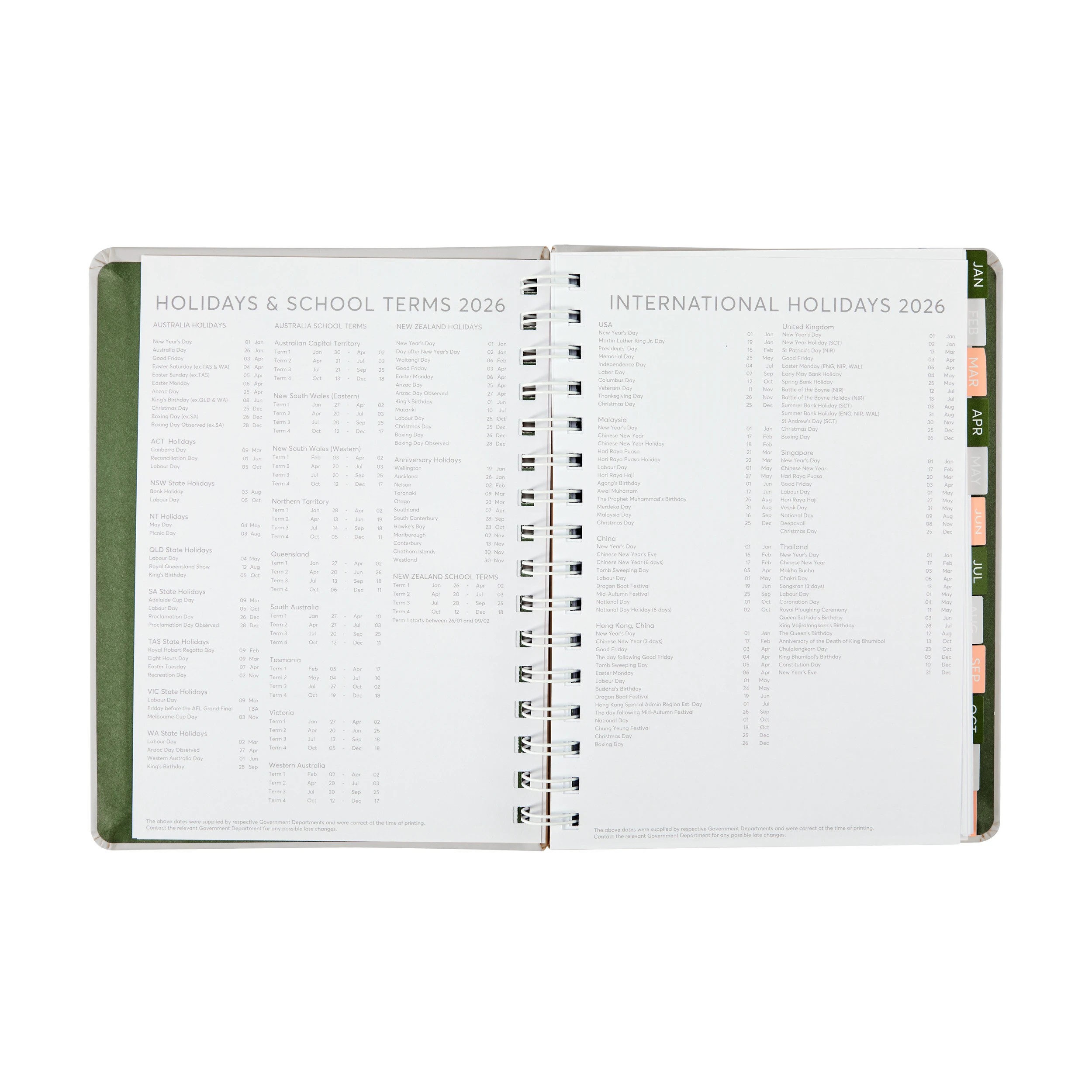 6 2026 Weekly Goals Diary, 6 of 8