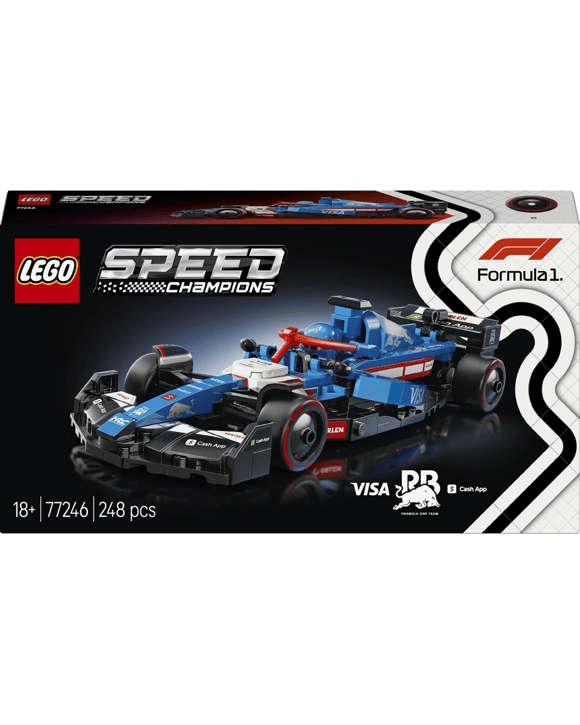 LEGO Speed Champions Visa Cash App RB VCARB 01 F1 Race Car 77246