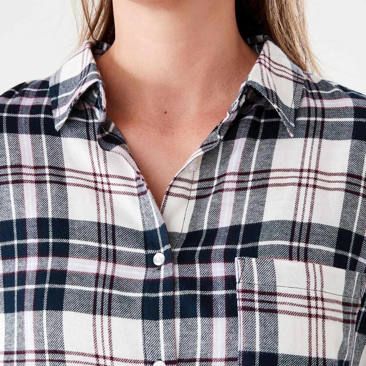 4 Relaxed Boyfriend Flannel Pyjama Set Mx Tartan, 4 of 7
