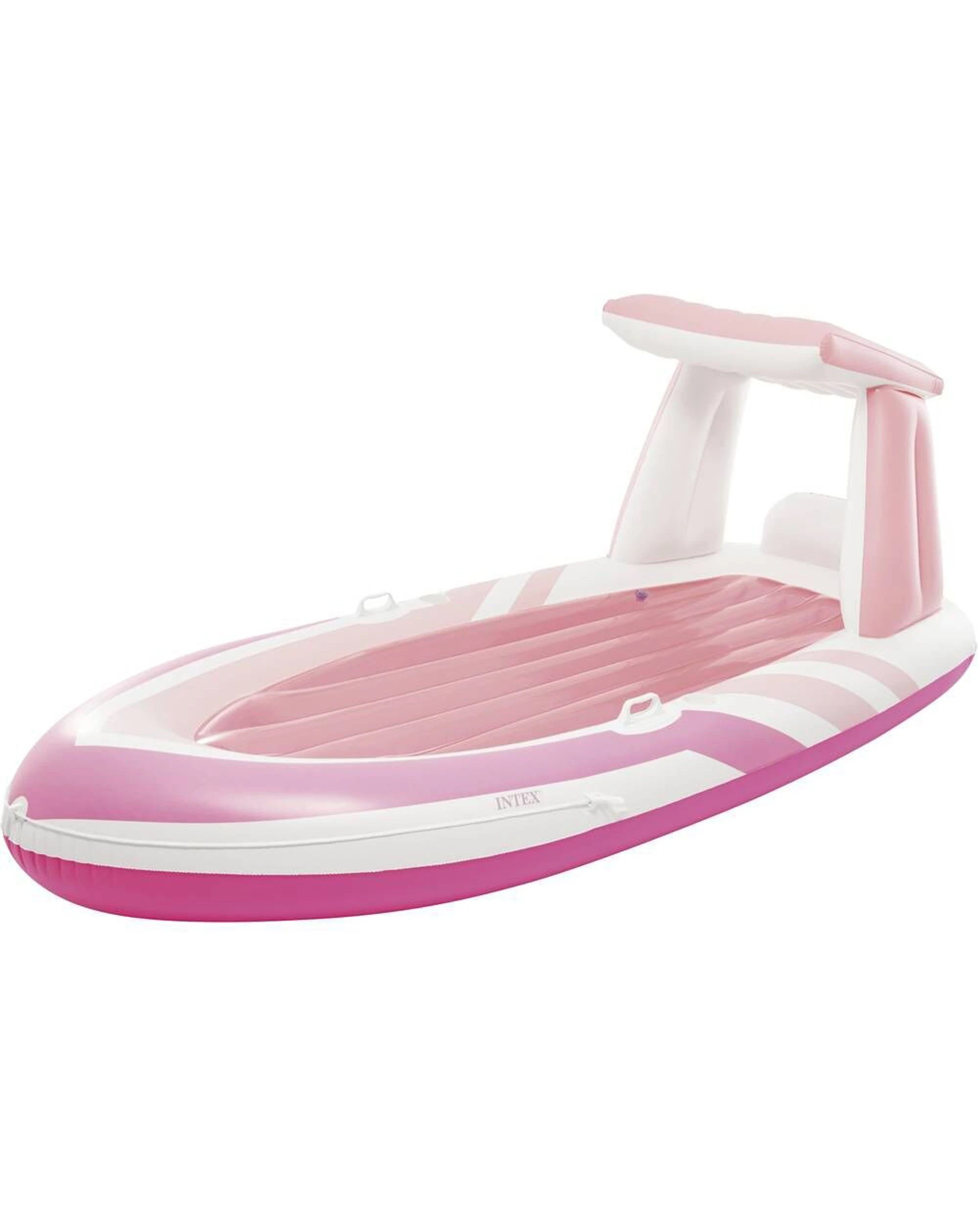 1 INTEX Paradise Inflatable Outdoor Pool Boat Float - Pink, 1 of 9