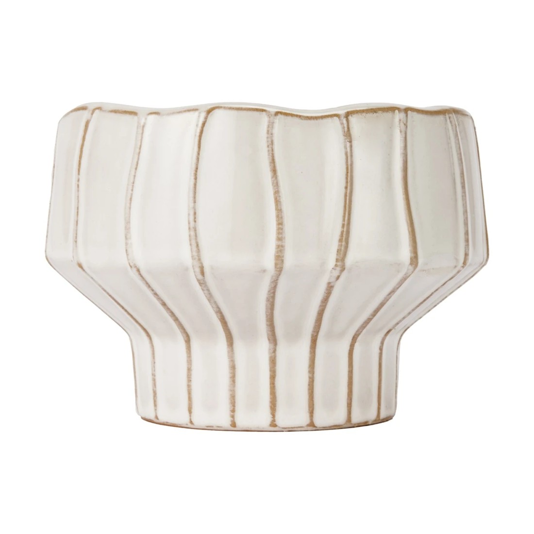 1 Sage and Moss Irregular Pedestal Fragrant Candle, 1 of 5