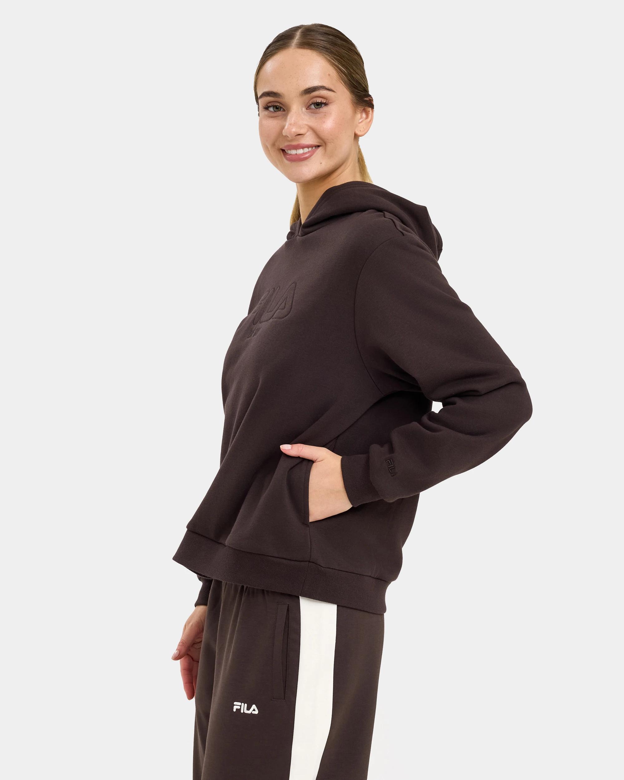 3 Fila Thalia Hoodie COCOA, 3 of 6