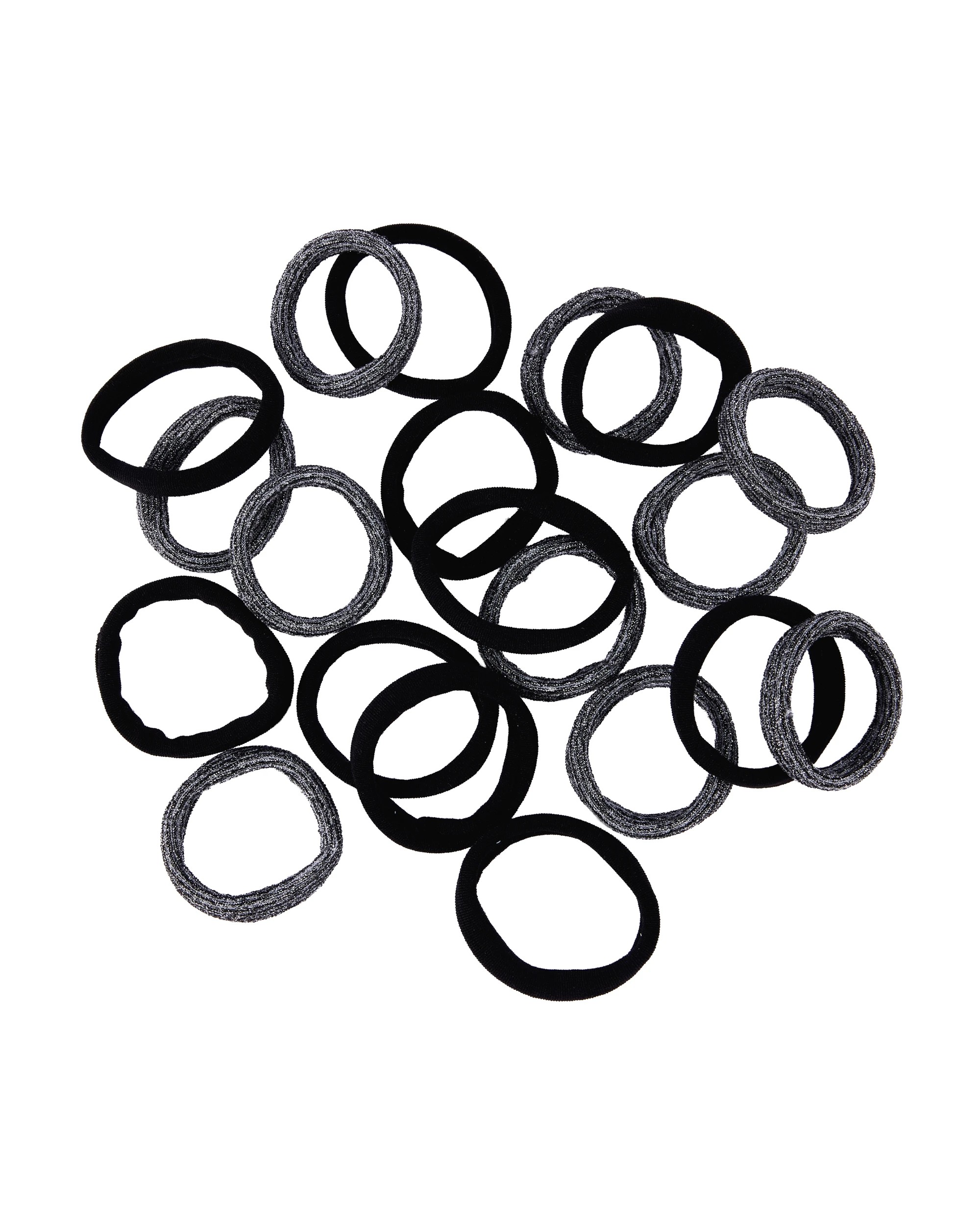 1 OXX Haircare 20 Piece Hair Elastics, 1 of 4