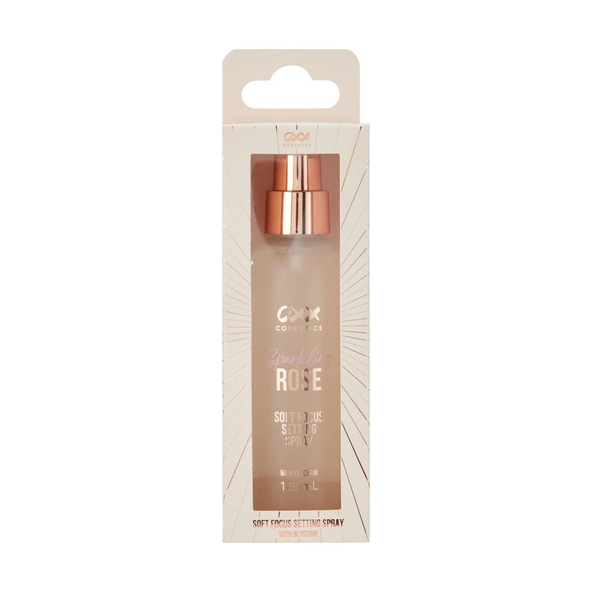 1 OXX Cosmetics Sparkling Rose Soft Focus Setting Spray, 1 of 8