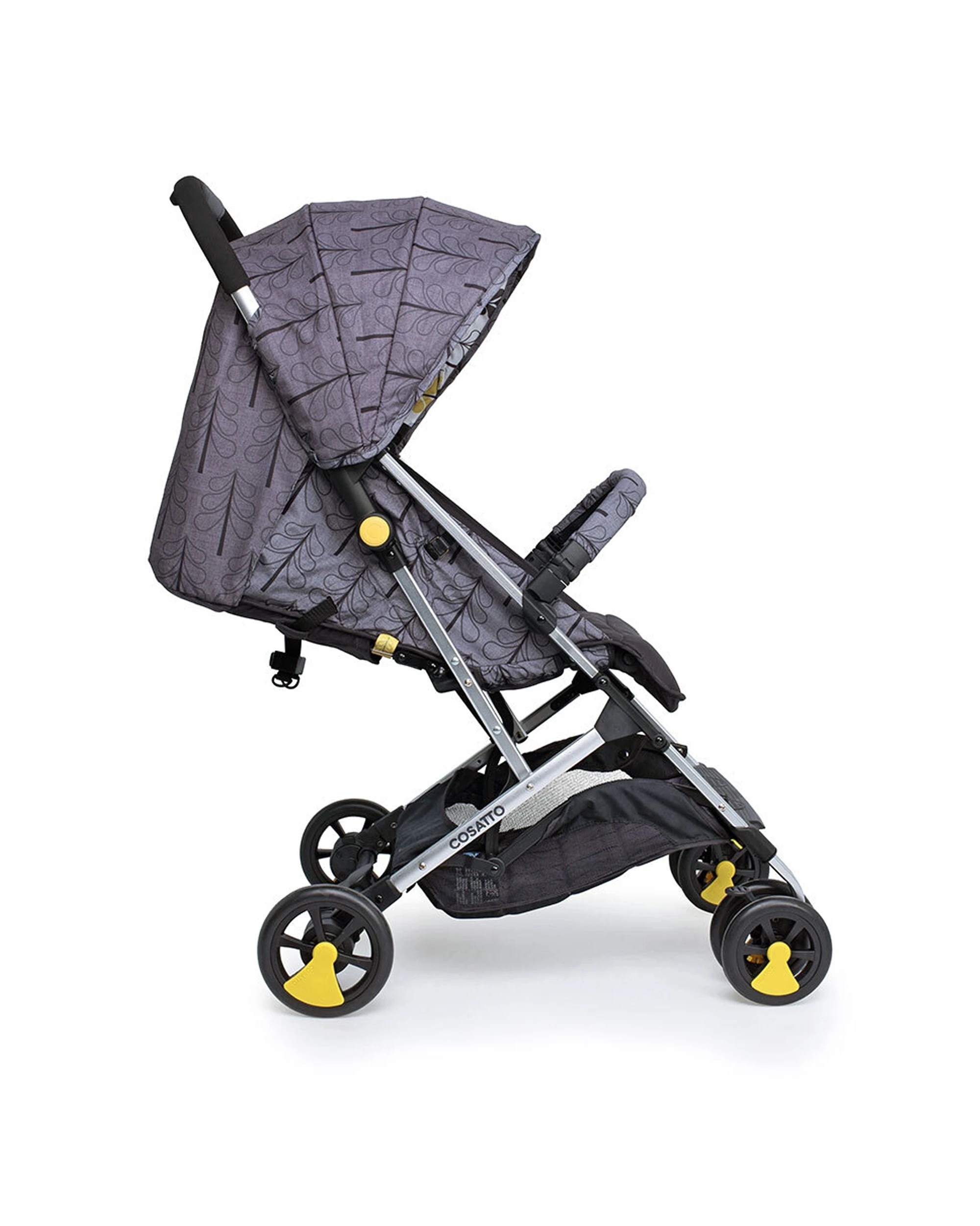 1 Cosatto Woosh 2 Stroller w/ Bumper Bar 0m+ Lightweight Compact Fold Easy Fika Forest - Multi, 1 of 3
