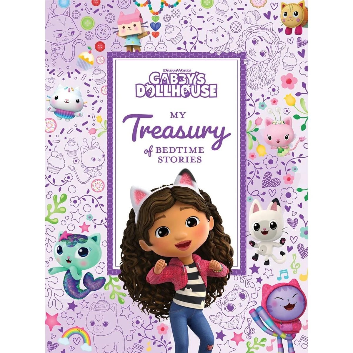 2 DreamWorks Gabby's Dollhouse: My Treasury of Bedtime Stories - Book, 2 of 3