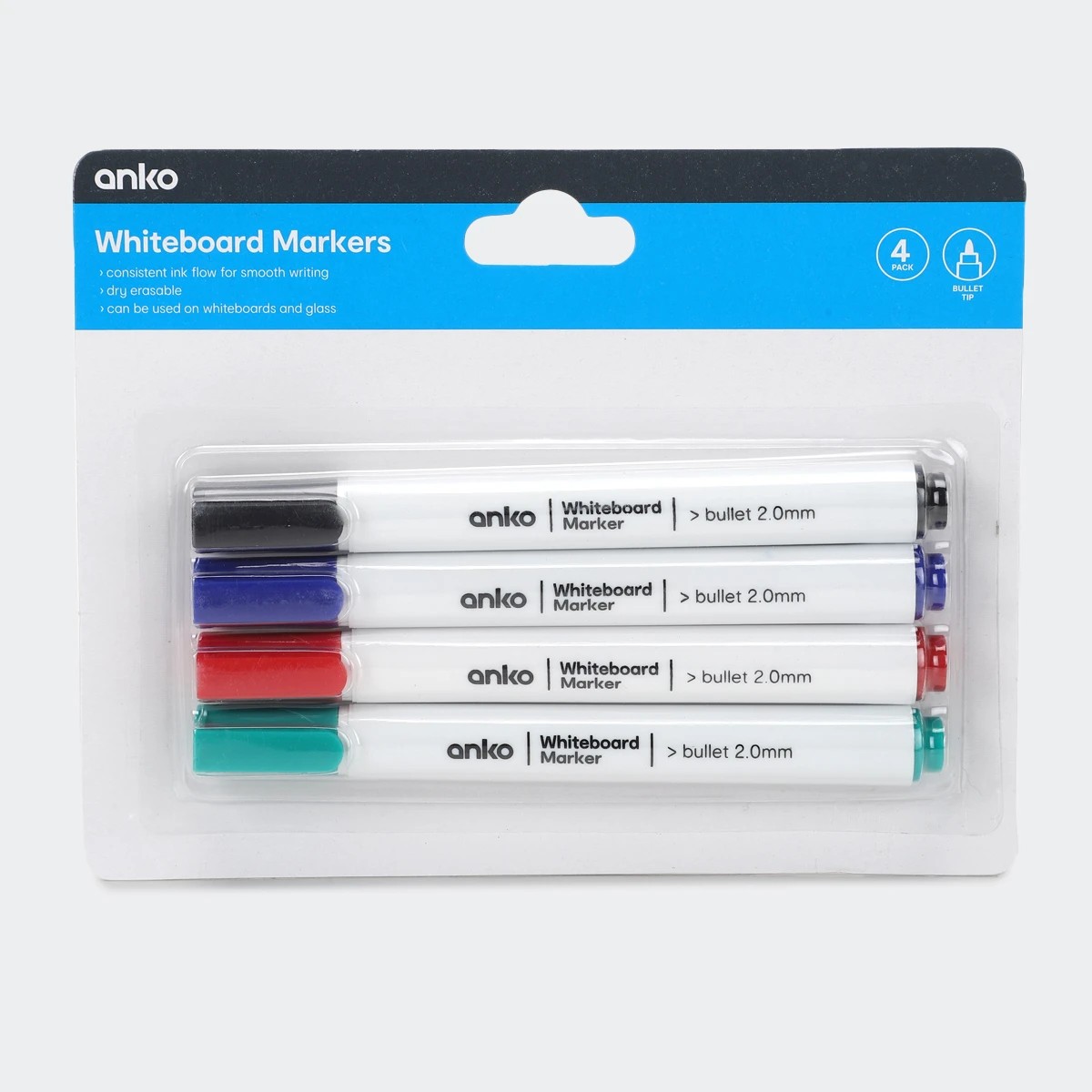 1 4 Pack Whiteboard Markers, 1 of 5