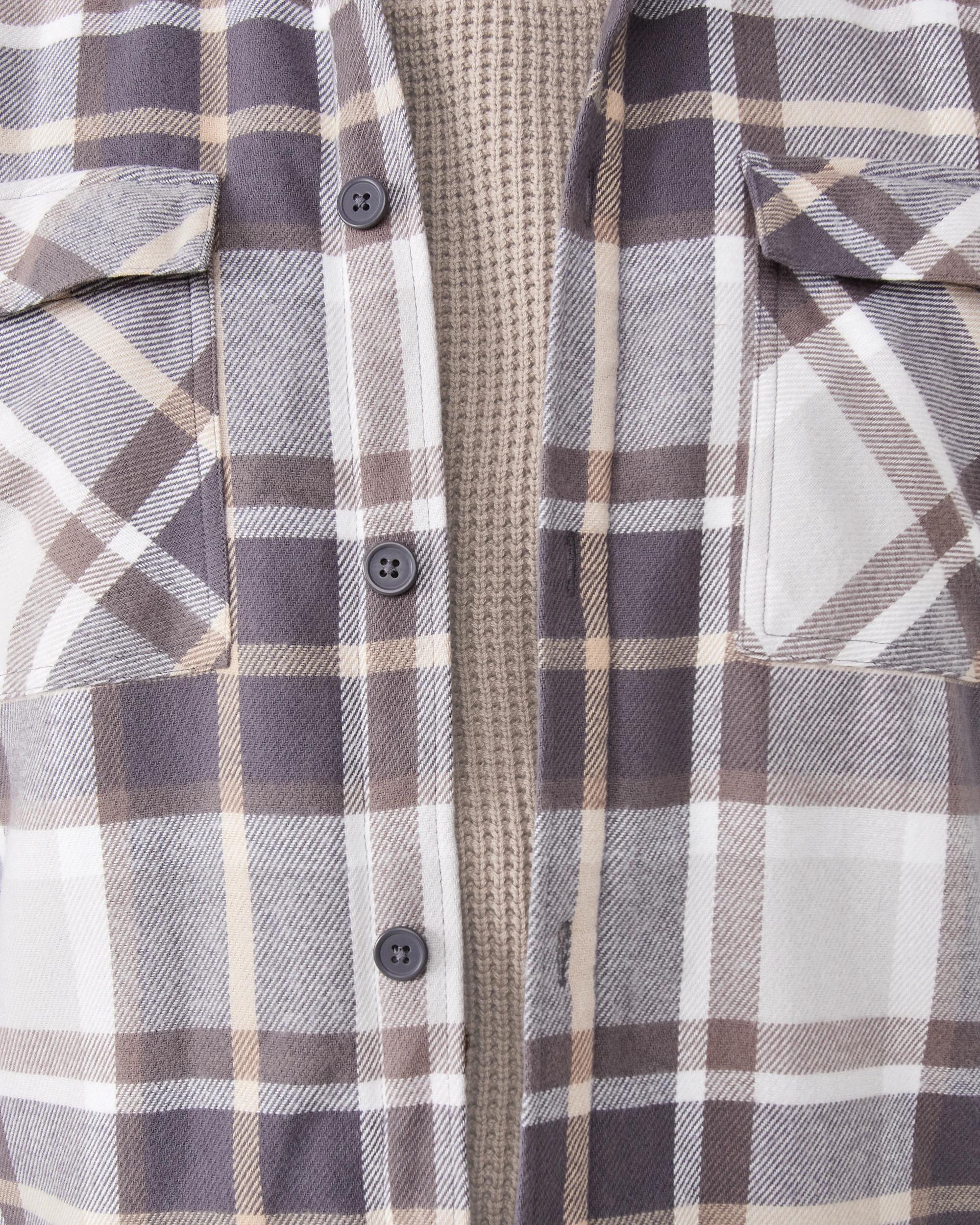 8 Check Shacket Brn Check, 8 of 9