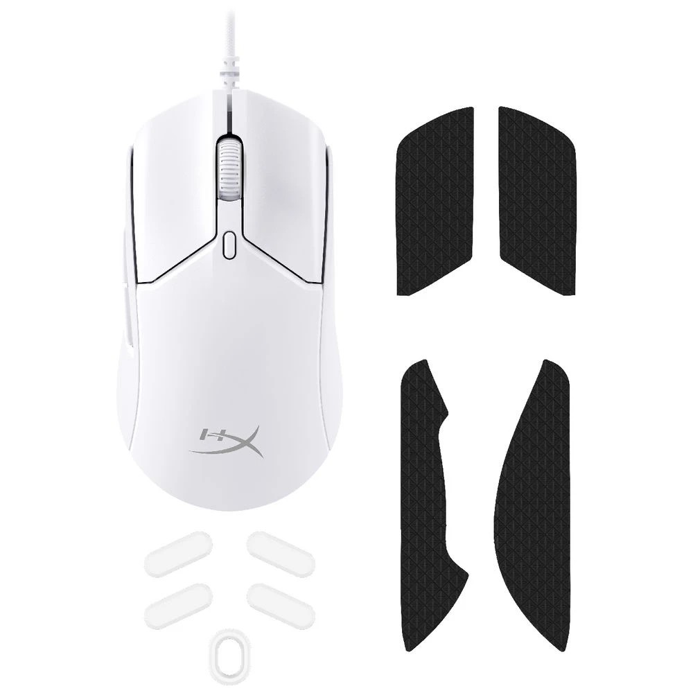 7 HyperX Pulsefire Haste 2 Wired Gaming Mouse White, 7 of 10