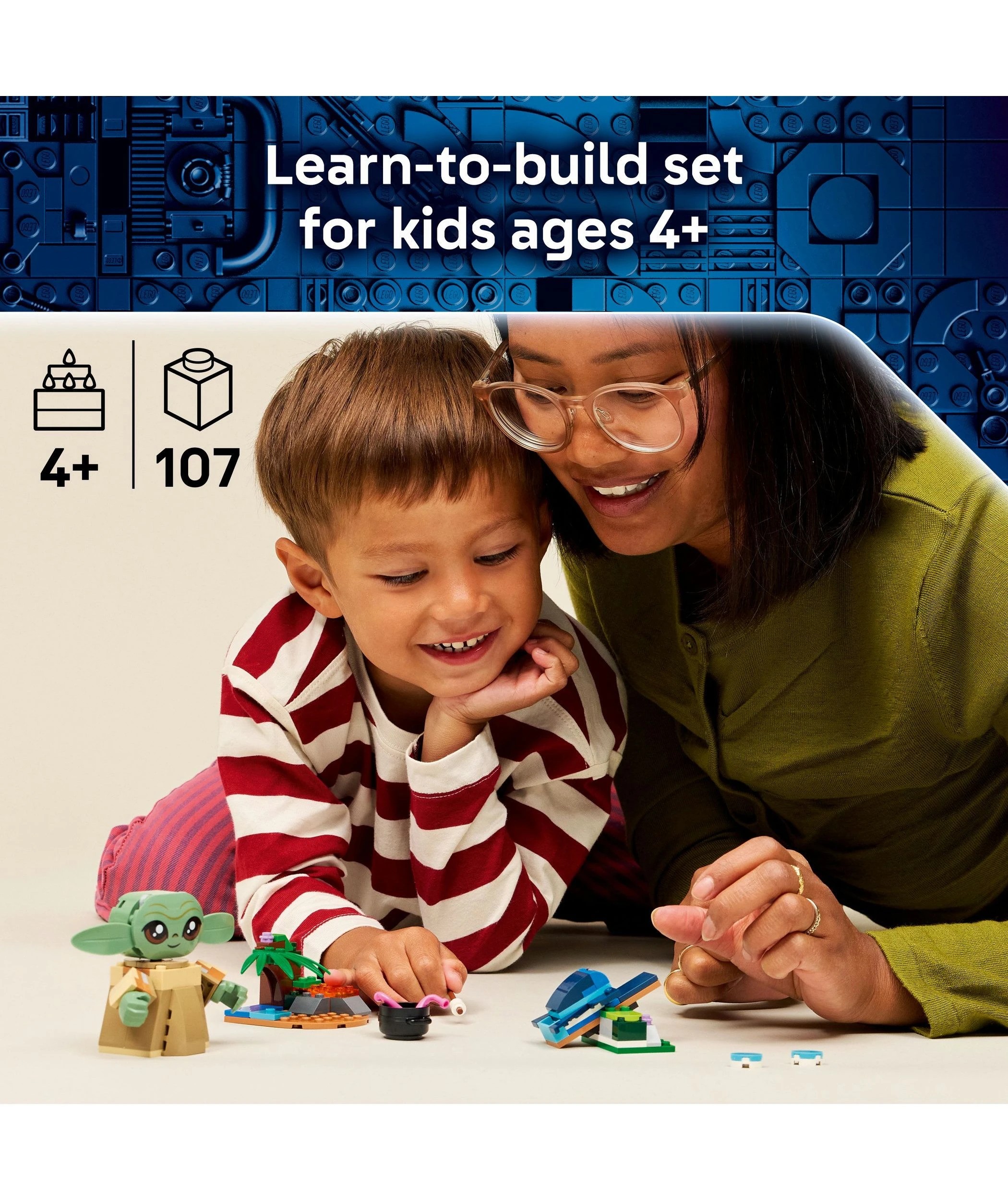 3 LEGO Star Wars Grogu's Homestead 75443, 3 of 10