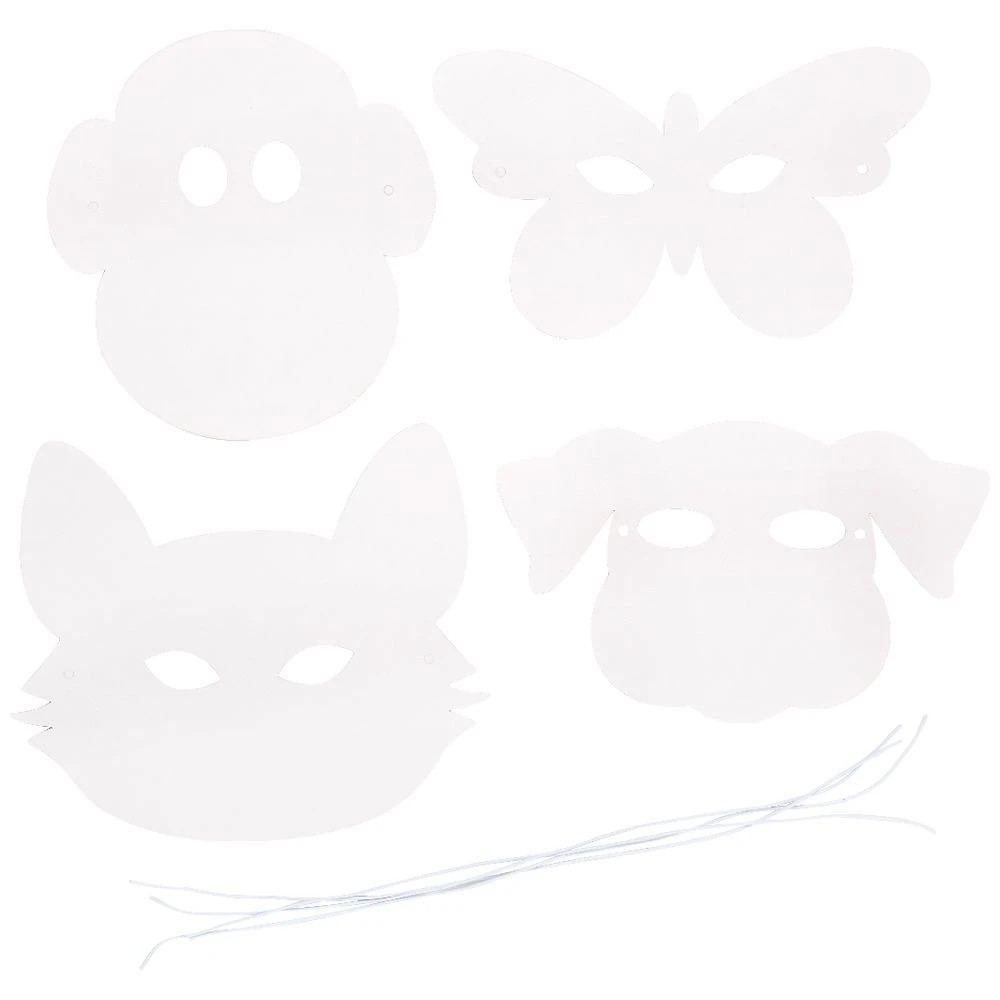 2 Kadink Animal Paper Masks with Elastic 4 Pack, 2 of 3