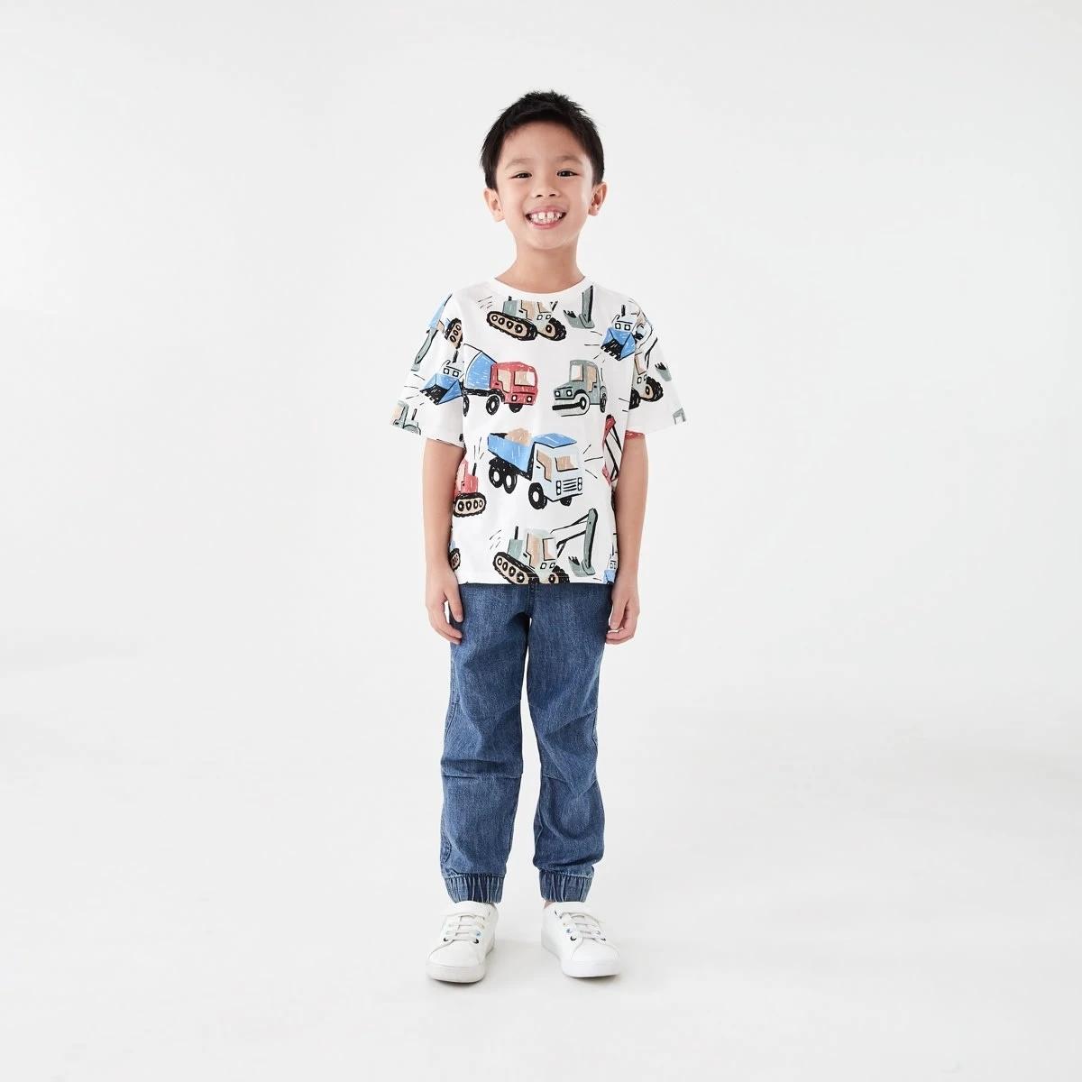 5 All Over Print T-shirt SKETCHY DIGGERS WHITE, 5 of 6