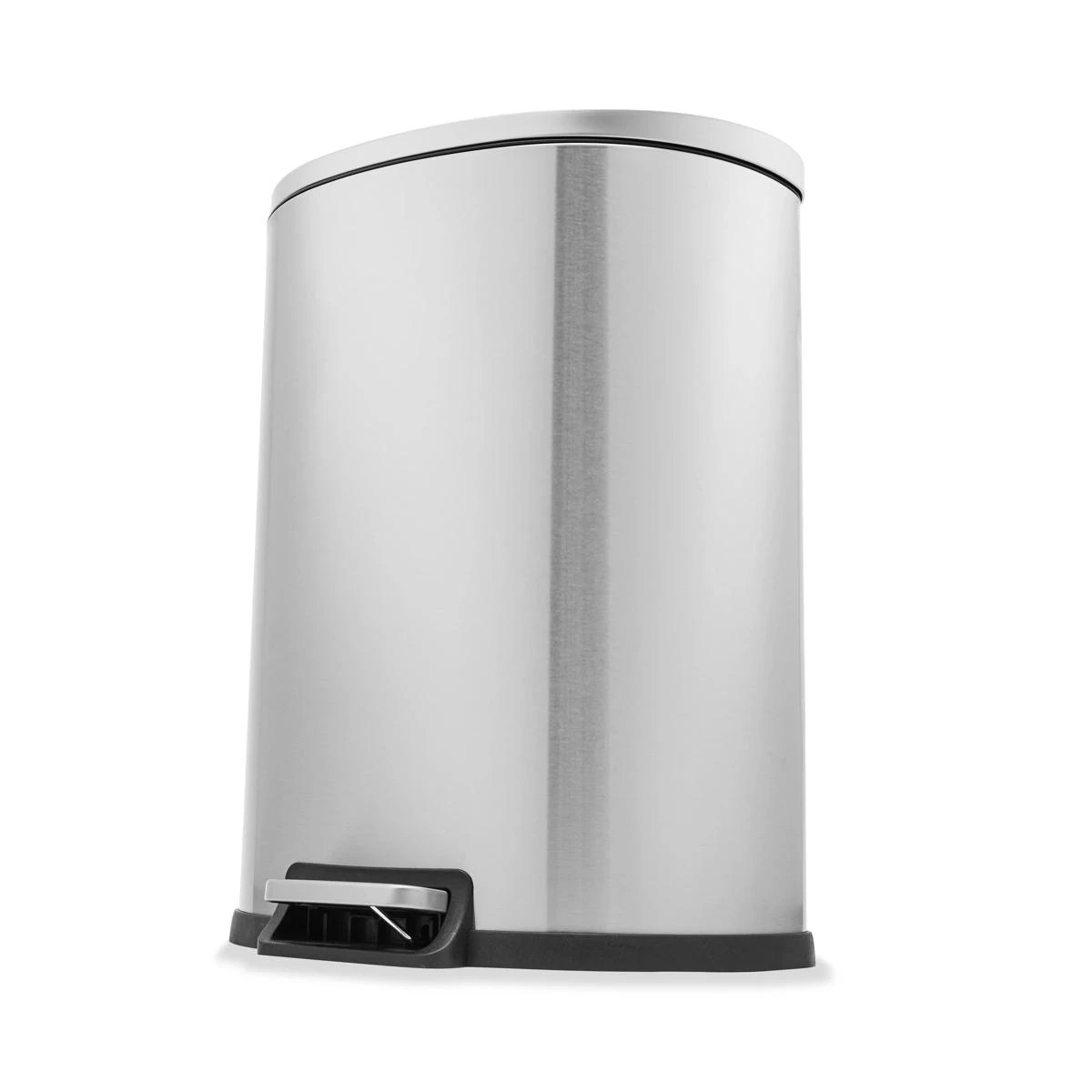 1 50L Stainless Steel Pedal Bin, 1 of 10