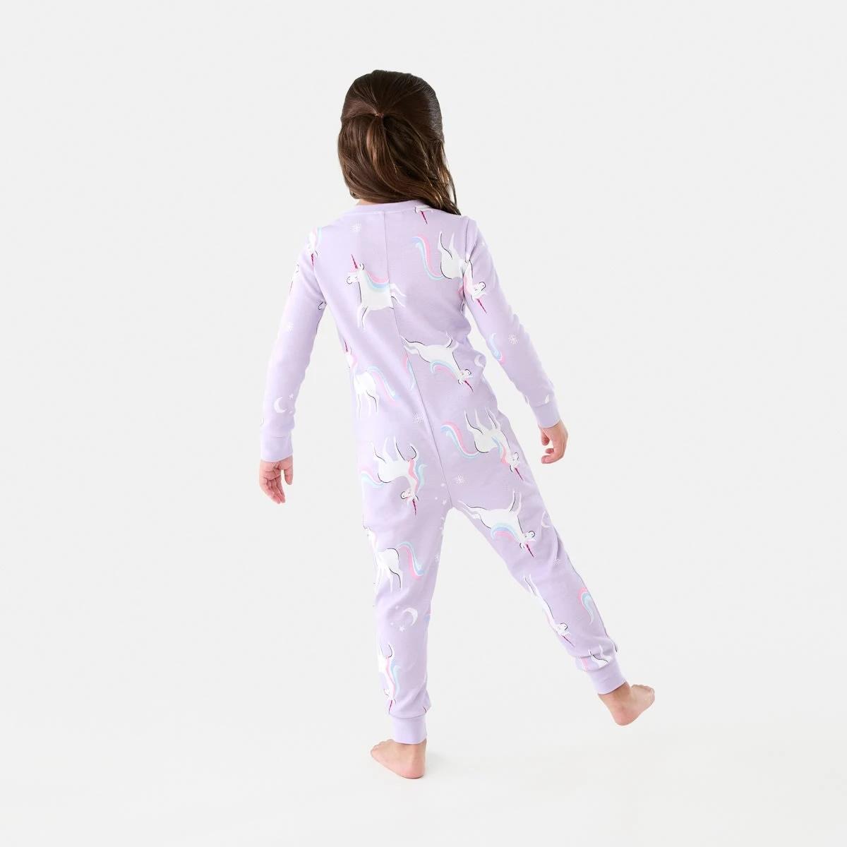 2 Rib All-In-One Sleepsuit Pur Uni, 2 of 9