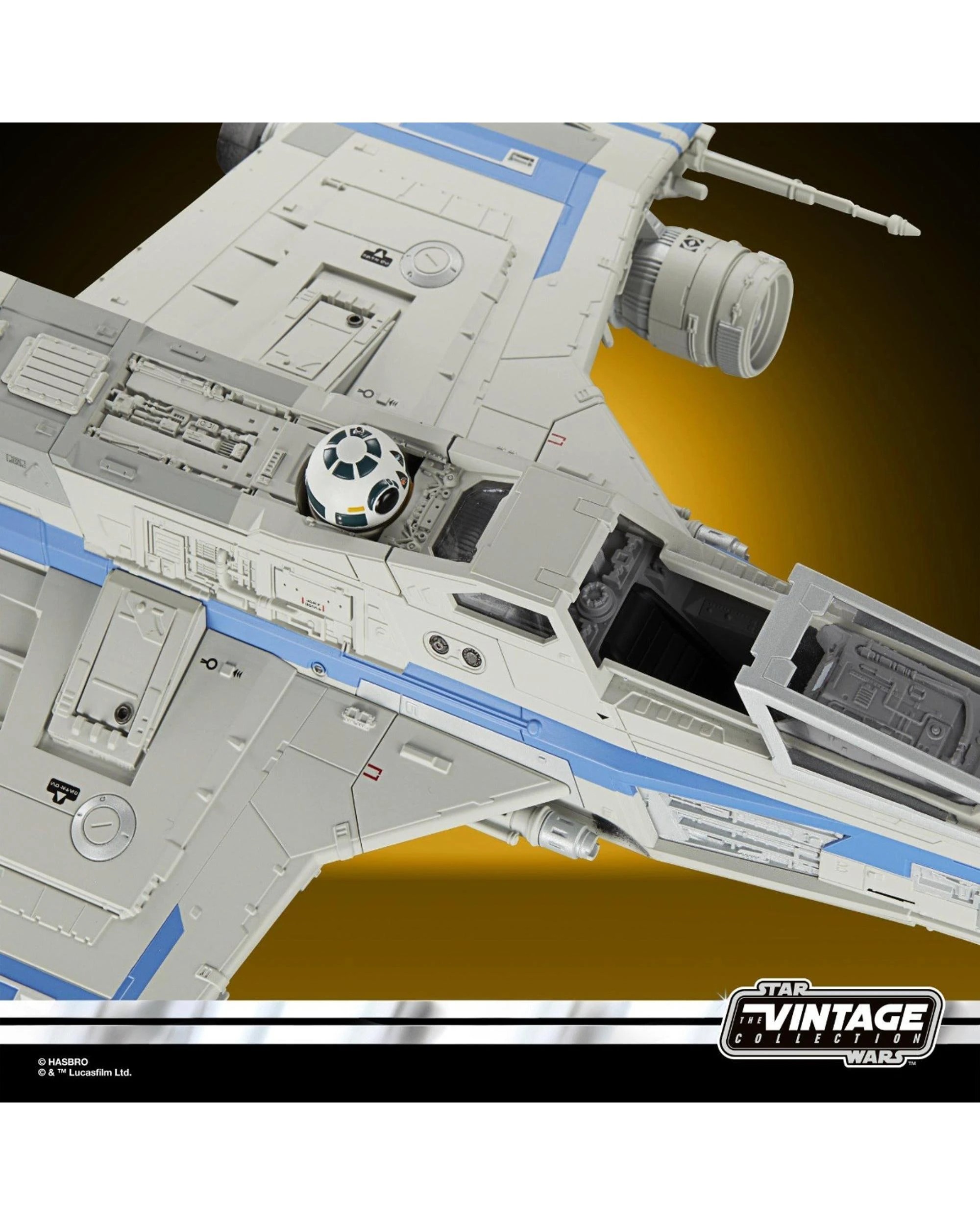 8 Star Wars The Vintage Collection New Republic E-Wing and KE4-N4 Action Figure, 8 of 10