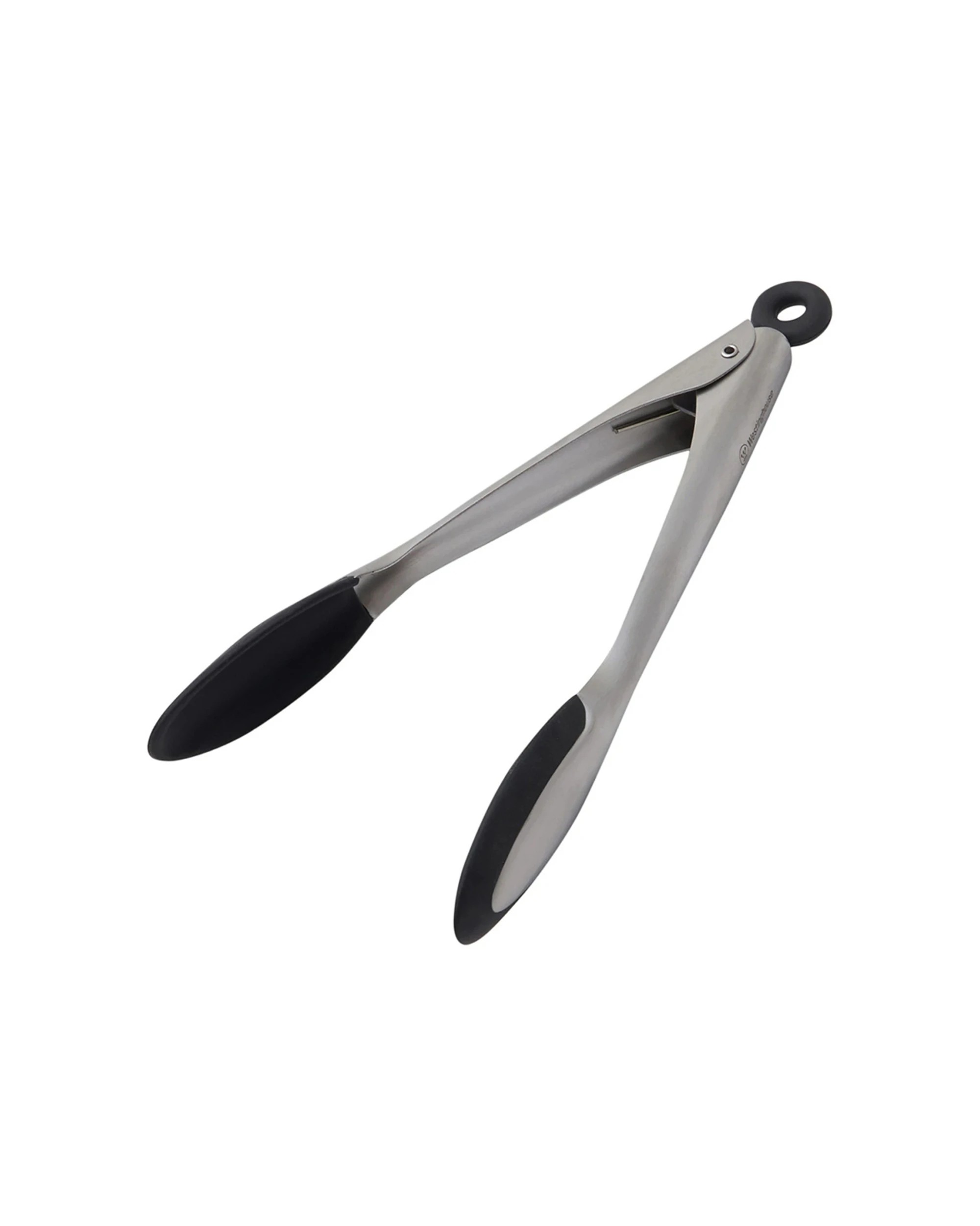 1 Westinghouse 12"/30cm Tongs Black Soft Grip Stainless Steel Kitchen Tool/gadget - Black, 1 of 3