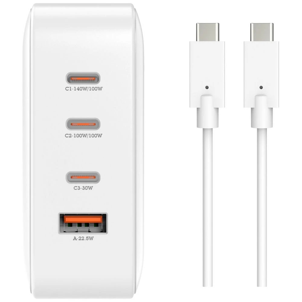 2 J.Burrows 200W GaN 4 Port USB-C/A Wall Charger, 2 of 5