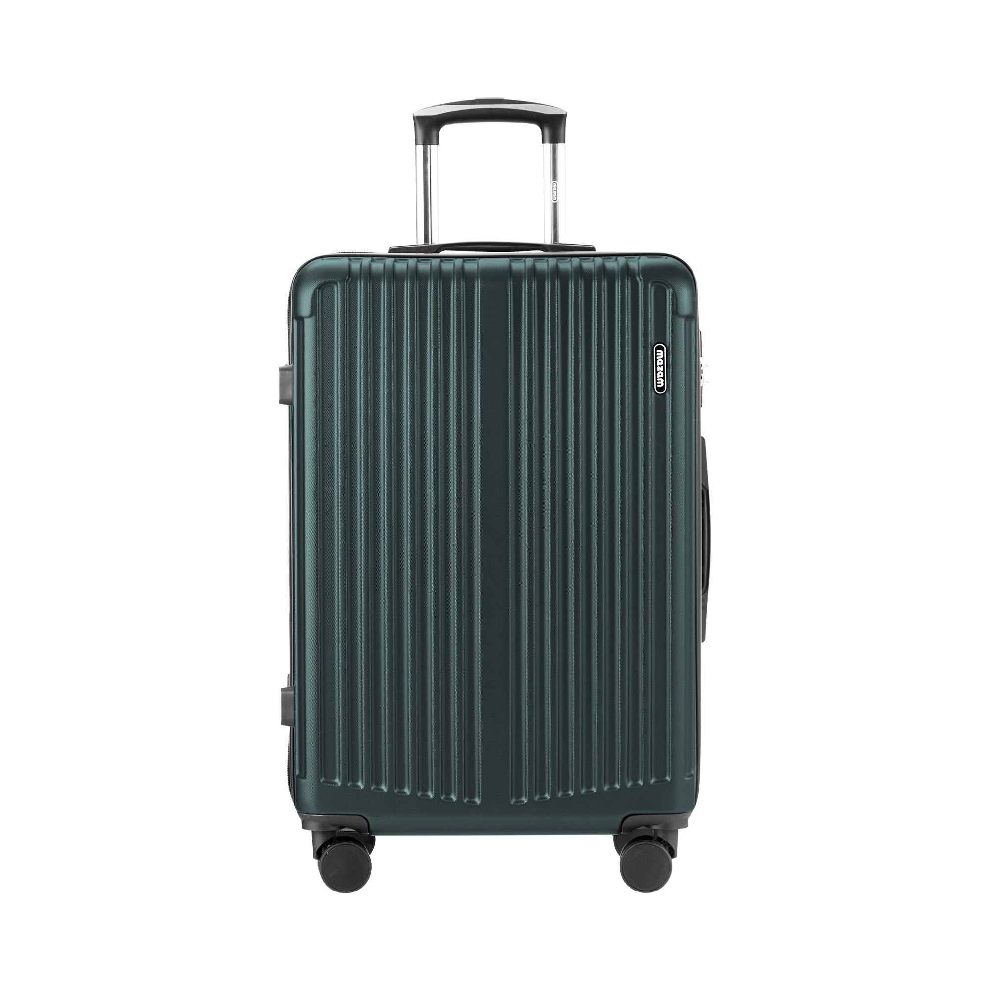 7 Mazam 28" Luggage Suitcase TSA Lock  ABS Case - Green, 7 of 9