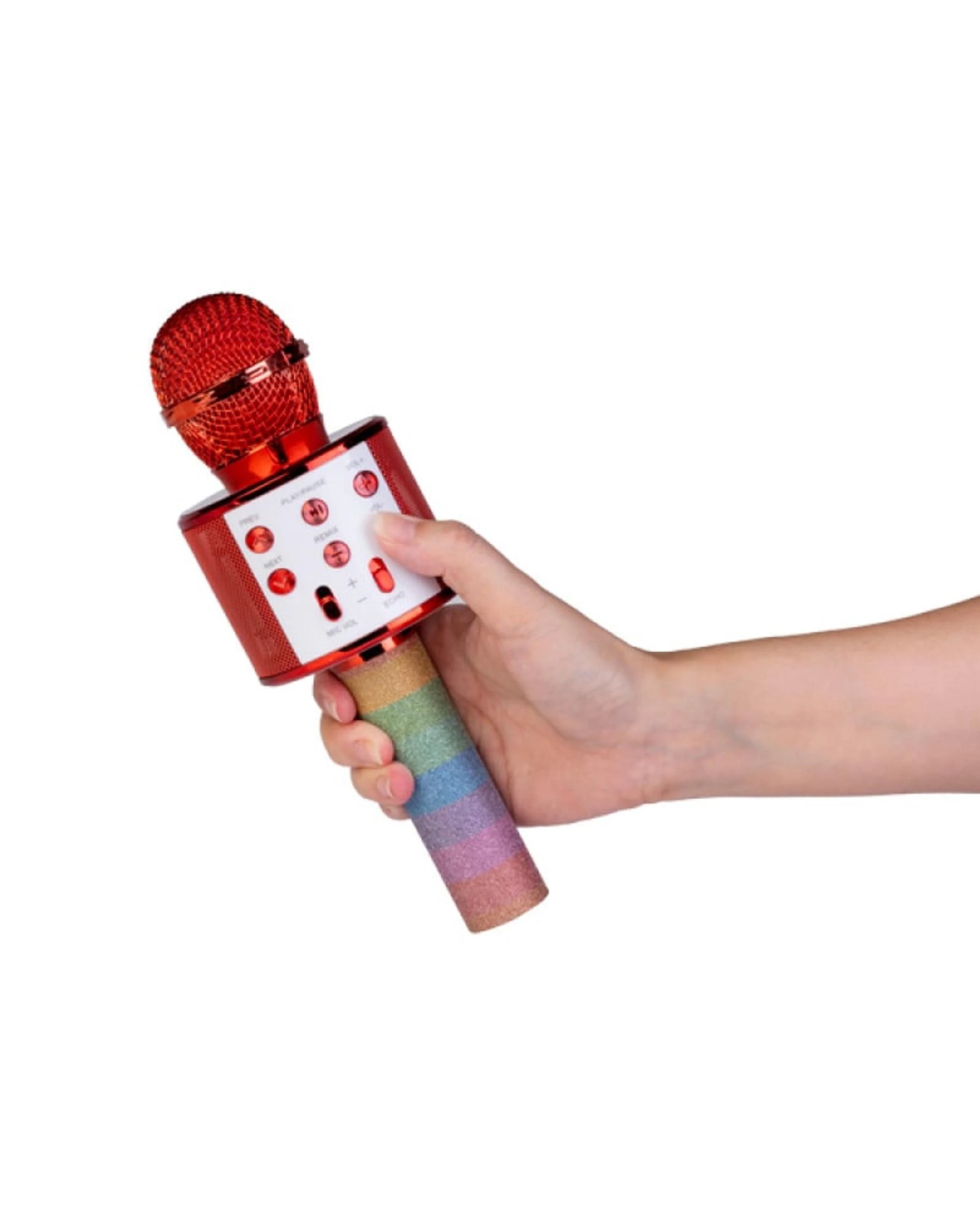 4 Rainbow Karaoke Mic with Built in Speakers - Multi, 4 of 5