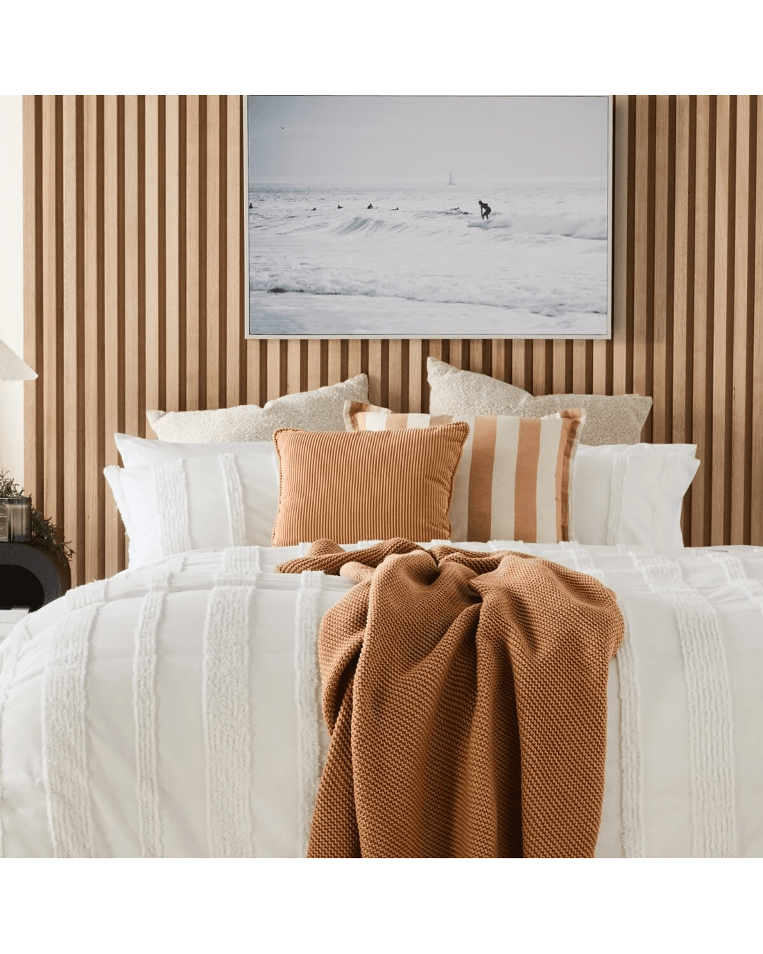 6 43cm Corduroy Cushion - Praline, 6 of 8