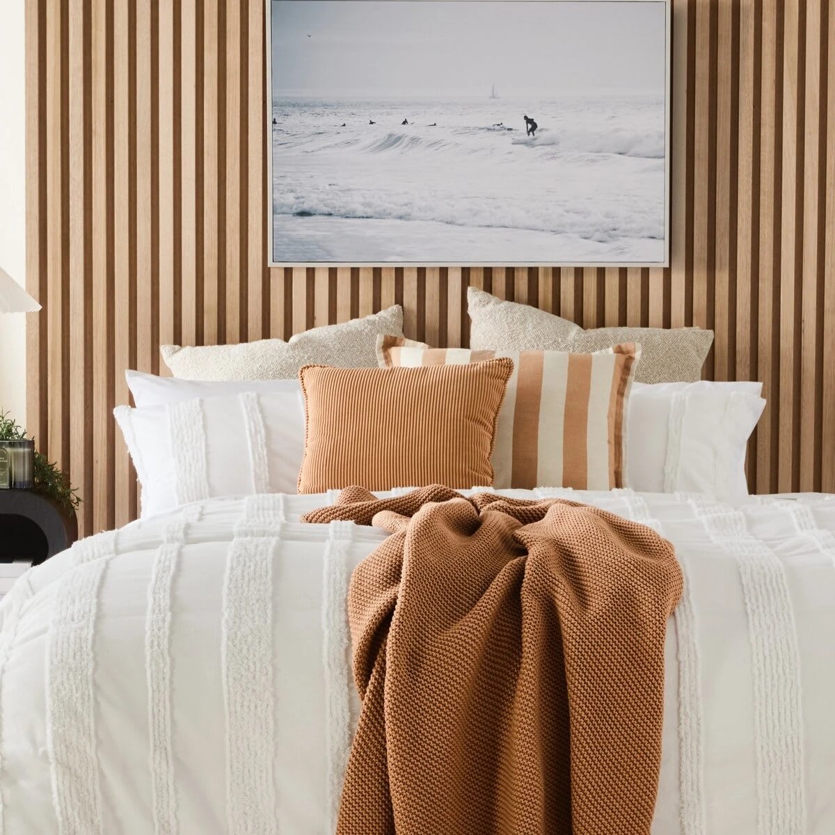 6 43cm Corduroy Cushion - Praline, 6 of 8