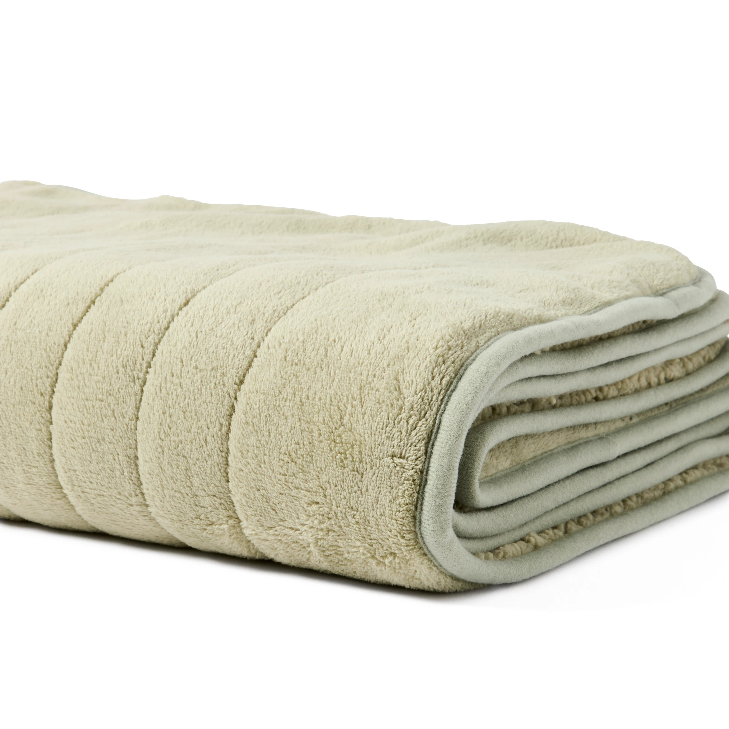 4 Heated Throw Sherpa - Green, 4 of 6