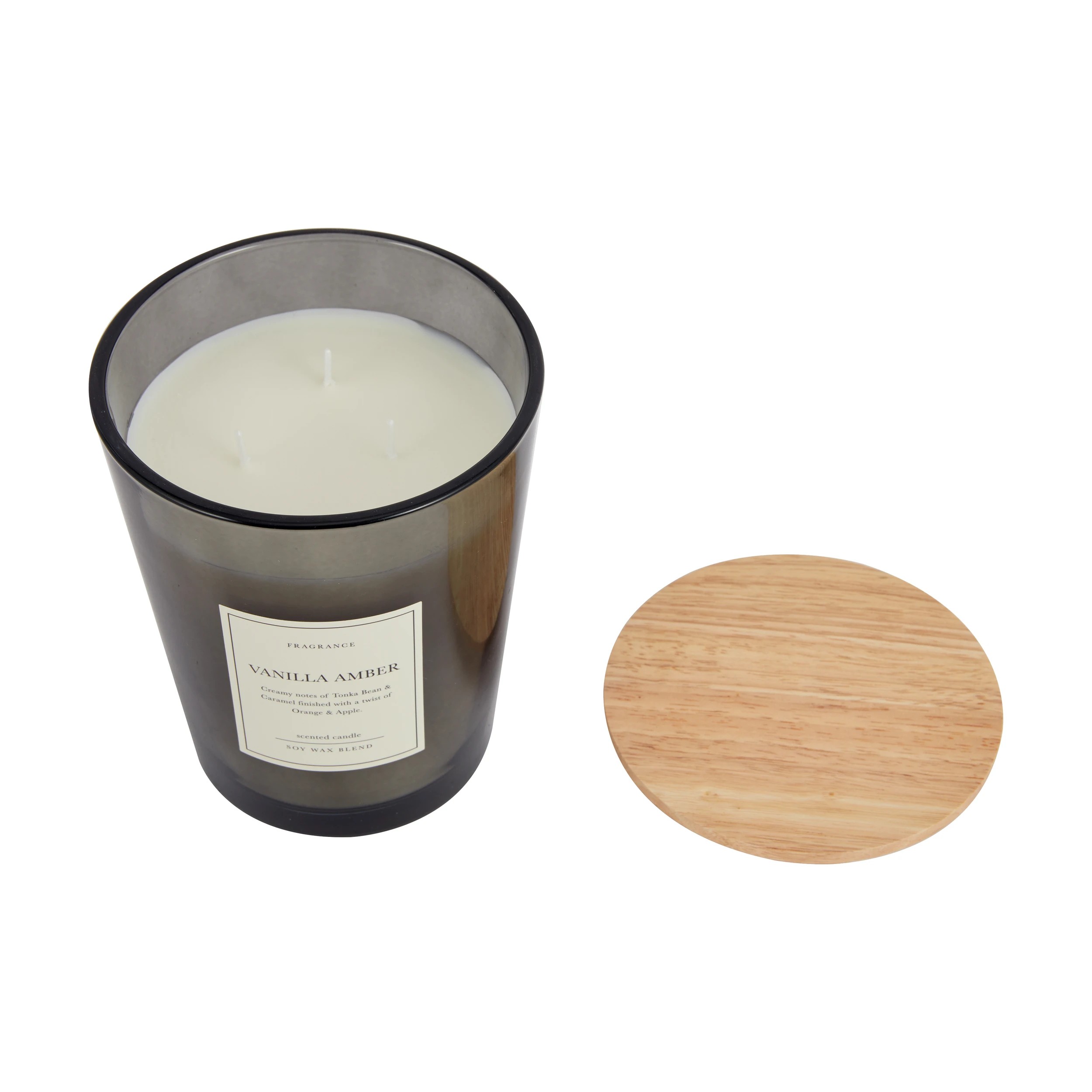 5 XL Vanilla Amber Soy Wax Blend Scented Candle, 5 of 5