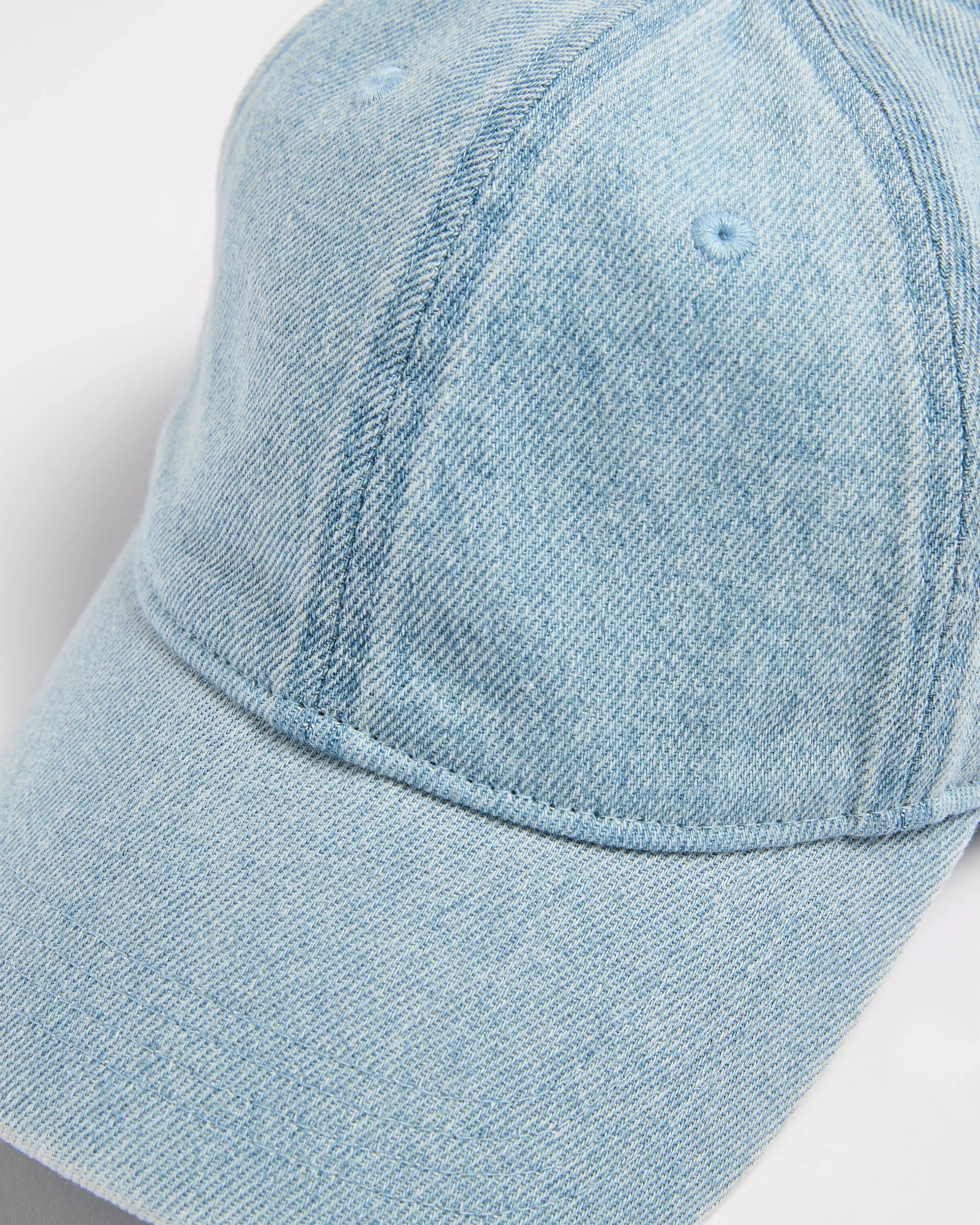 2 Target Womens Denim Cap LIGHT BLUE, 2 of 3