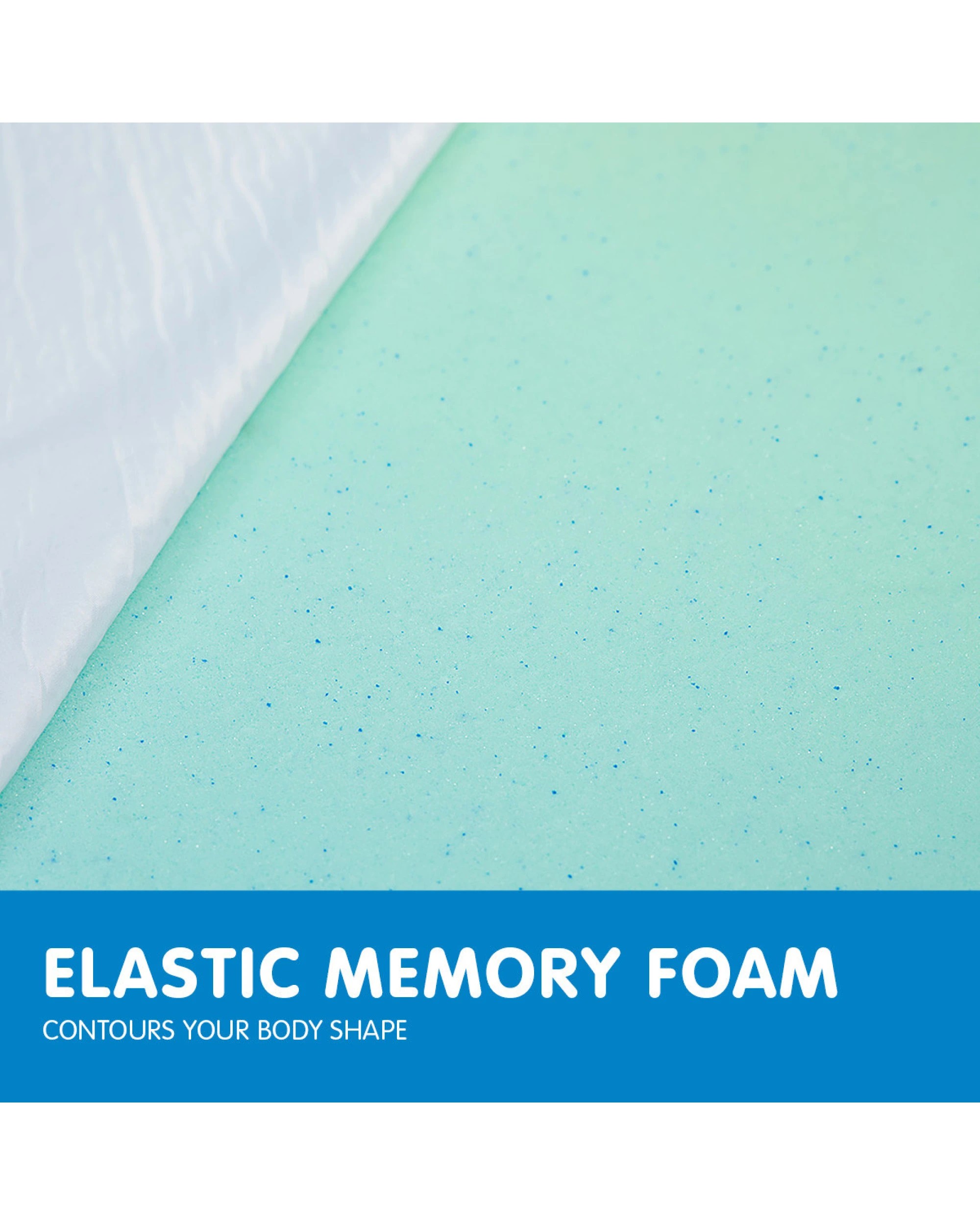 6 Laura Hill Cool Gel Memory Foam Mattress Topper - Double, 6 of 9