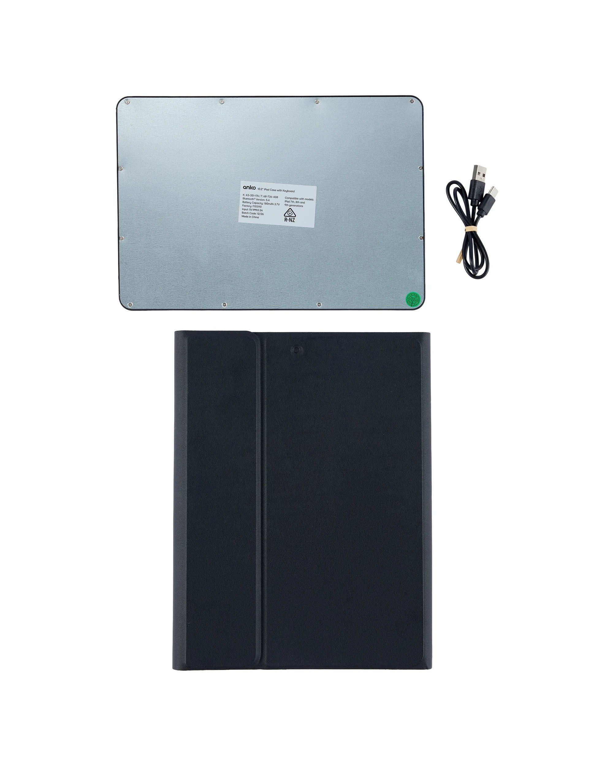 5 iPad 10.2in. Case with Keyboard - Black, 5 of 10