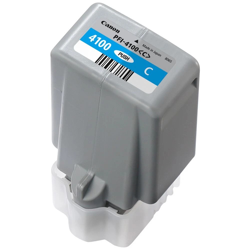 3 Canon PFI-4100 Cyan Ink, 3 of 3