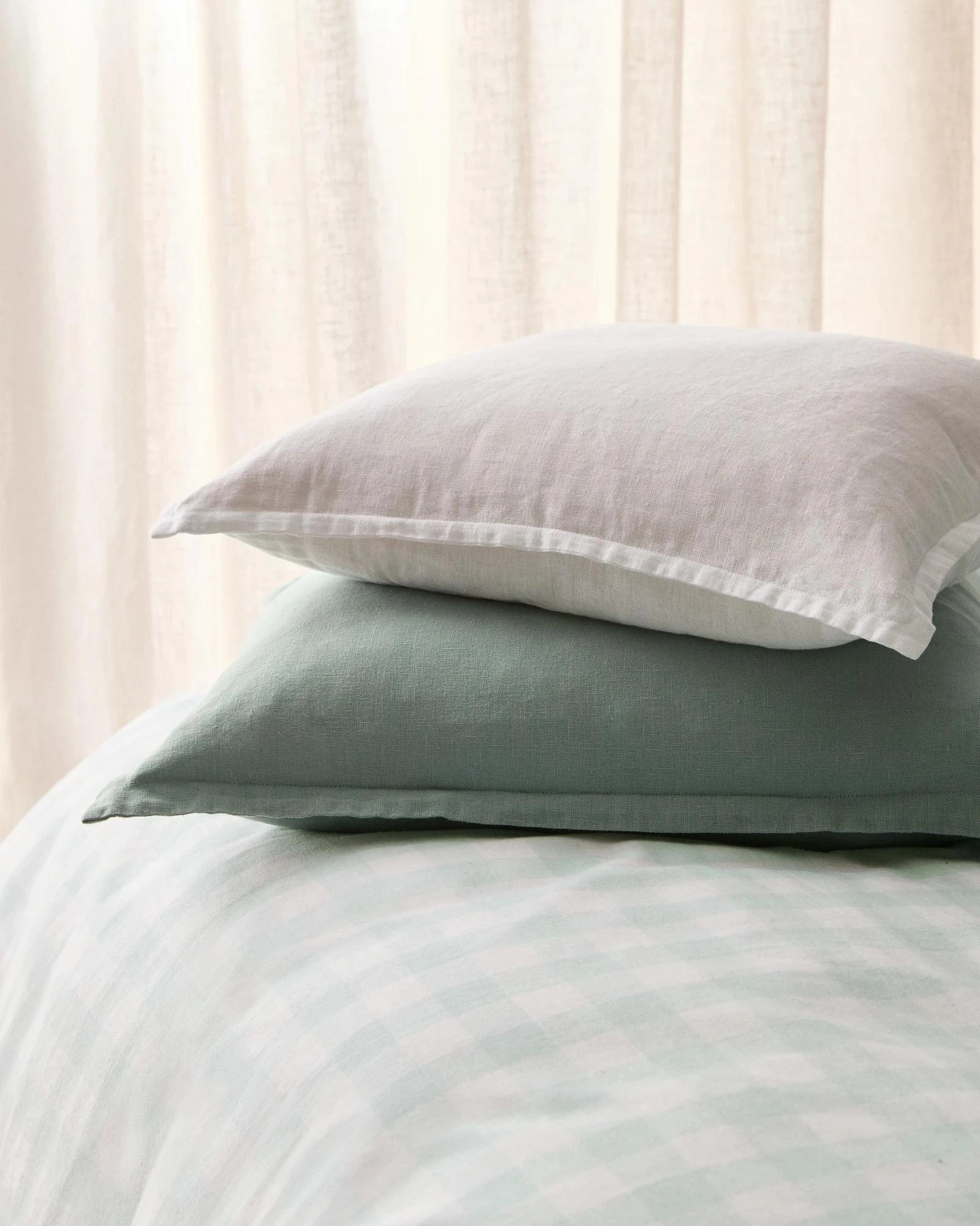 3 Target Layla Linen Cushion - White, 3 of 3