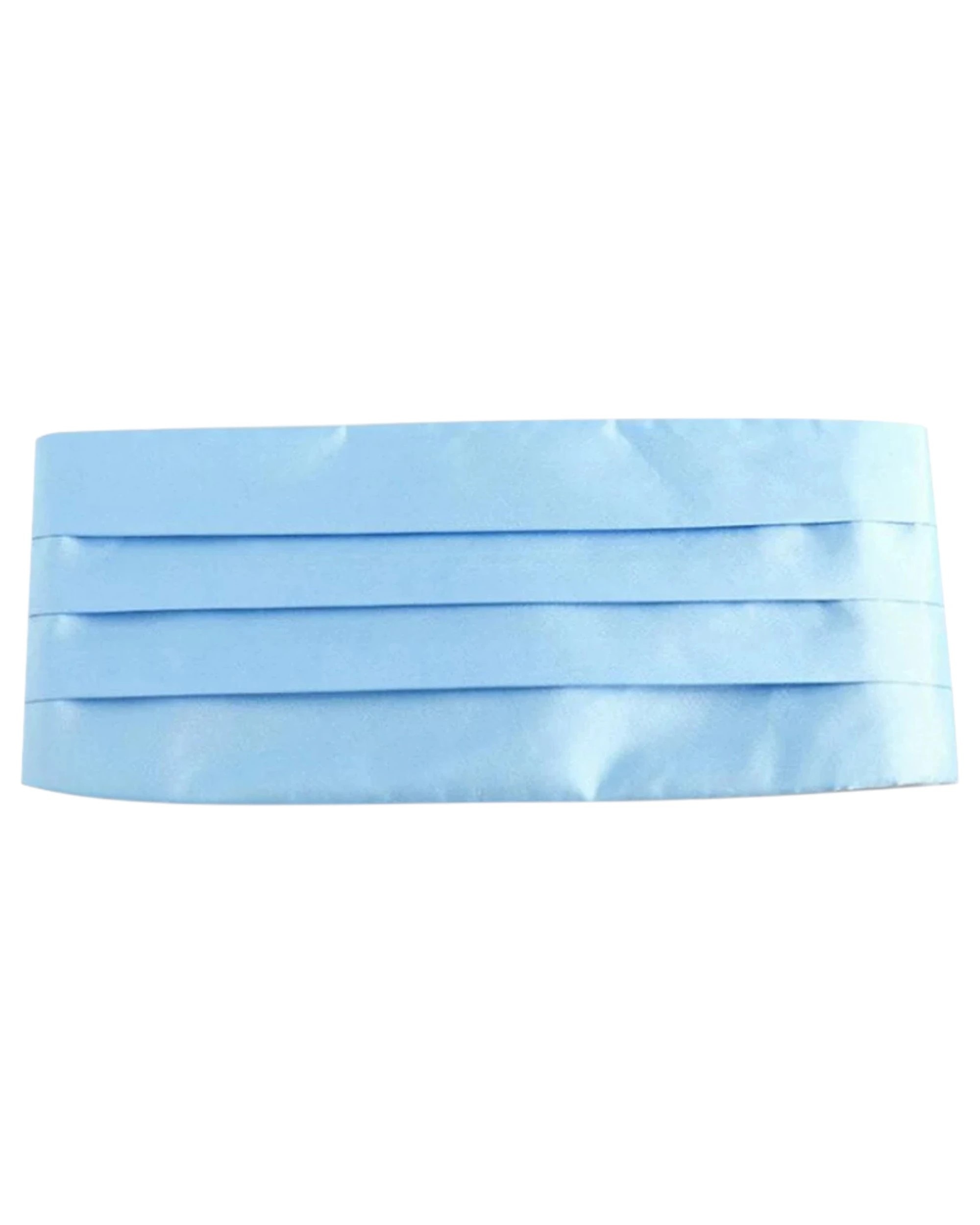 1 Zasel Mens Adjustable Cummerbund - Blue, 1 of 1