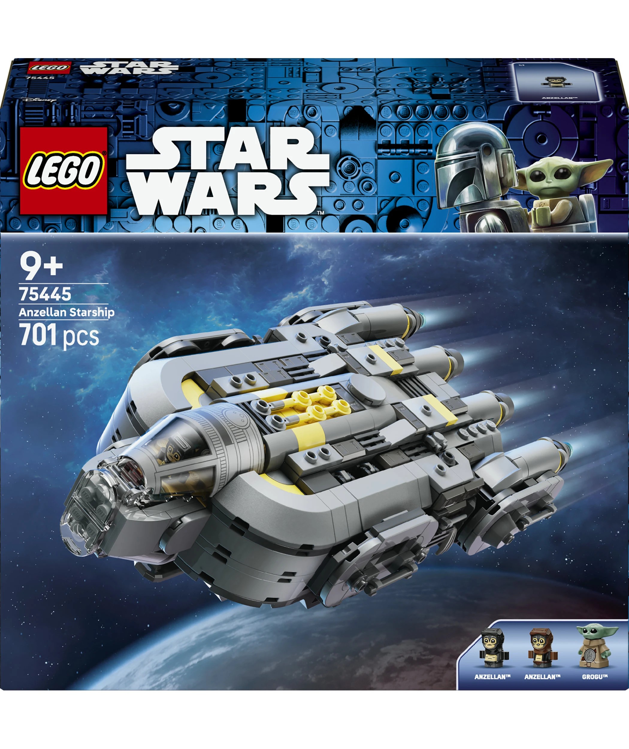 1 LEGO Star Wars Anzellan Starship 75445, 1 of 10