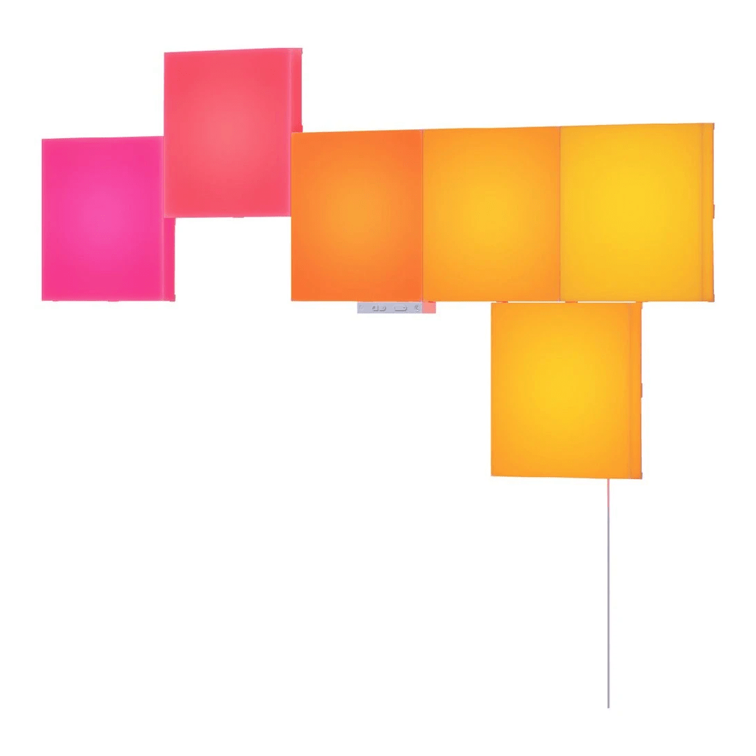 1 Nanoleaf Blocks Square Panel Starter Kit 6 Pack, 1 of 3