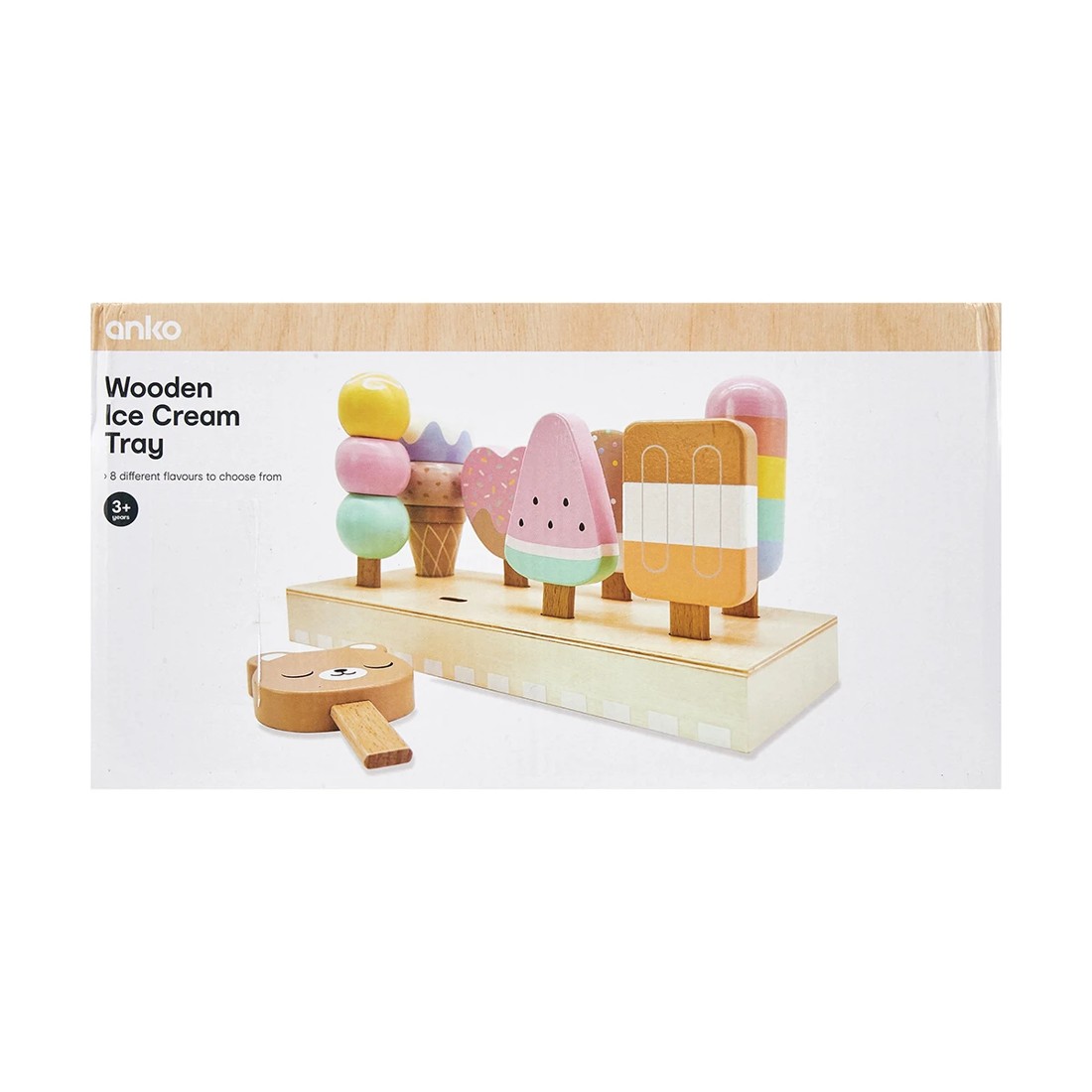 10 Wooden Ice Cream Tray, 10 of 10