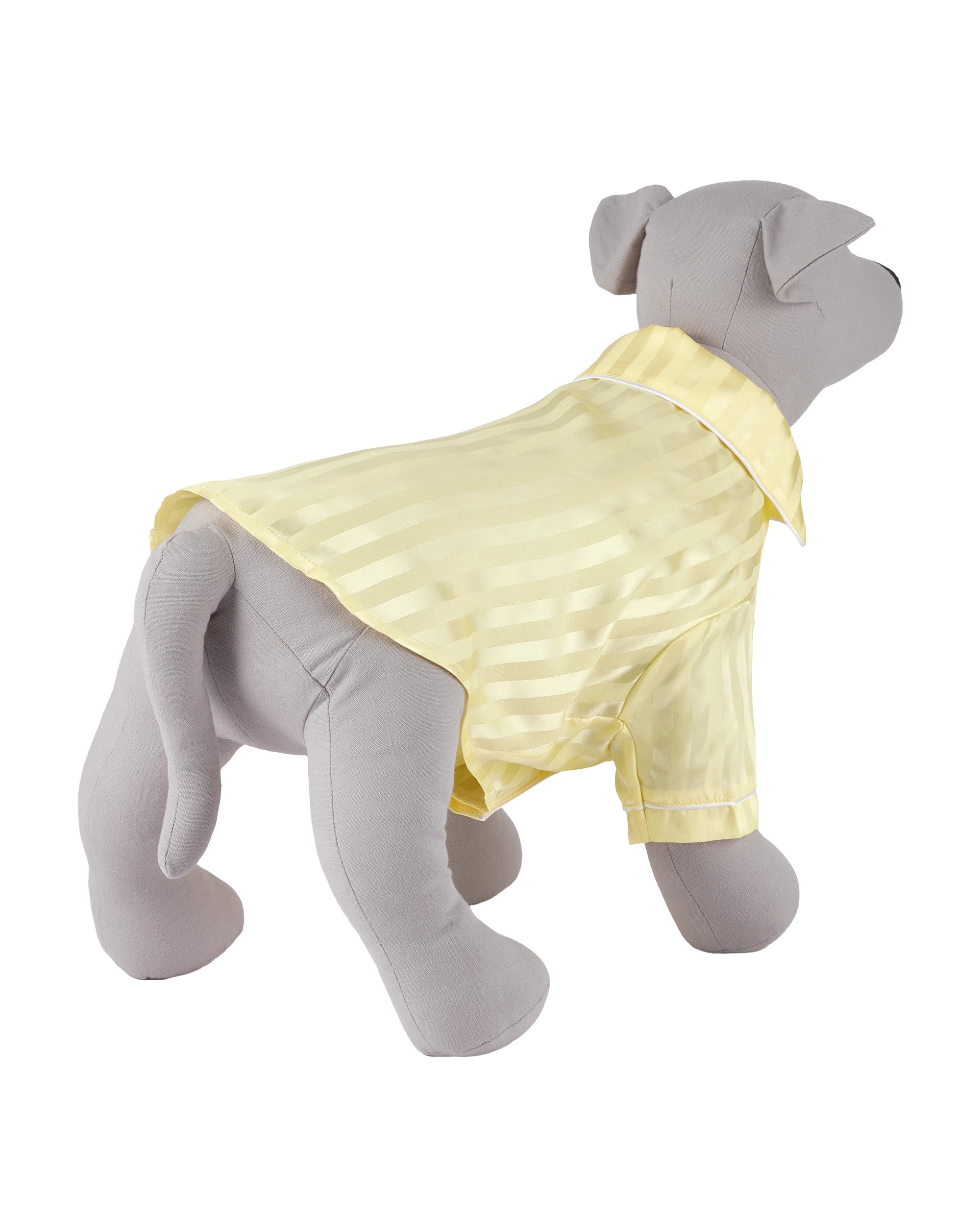 3 Pet Satin Pyjamas - Large, Yellow, 3 of 9