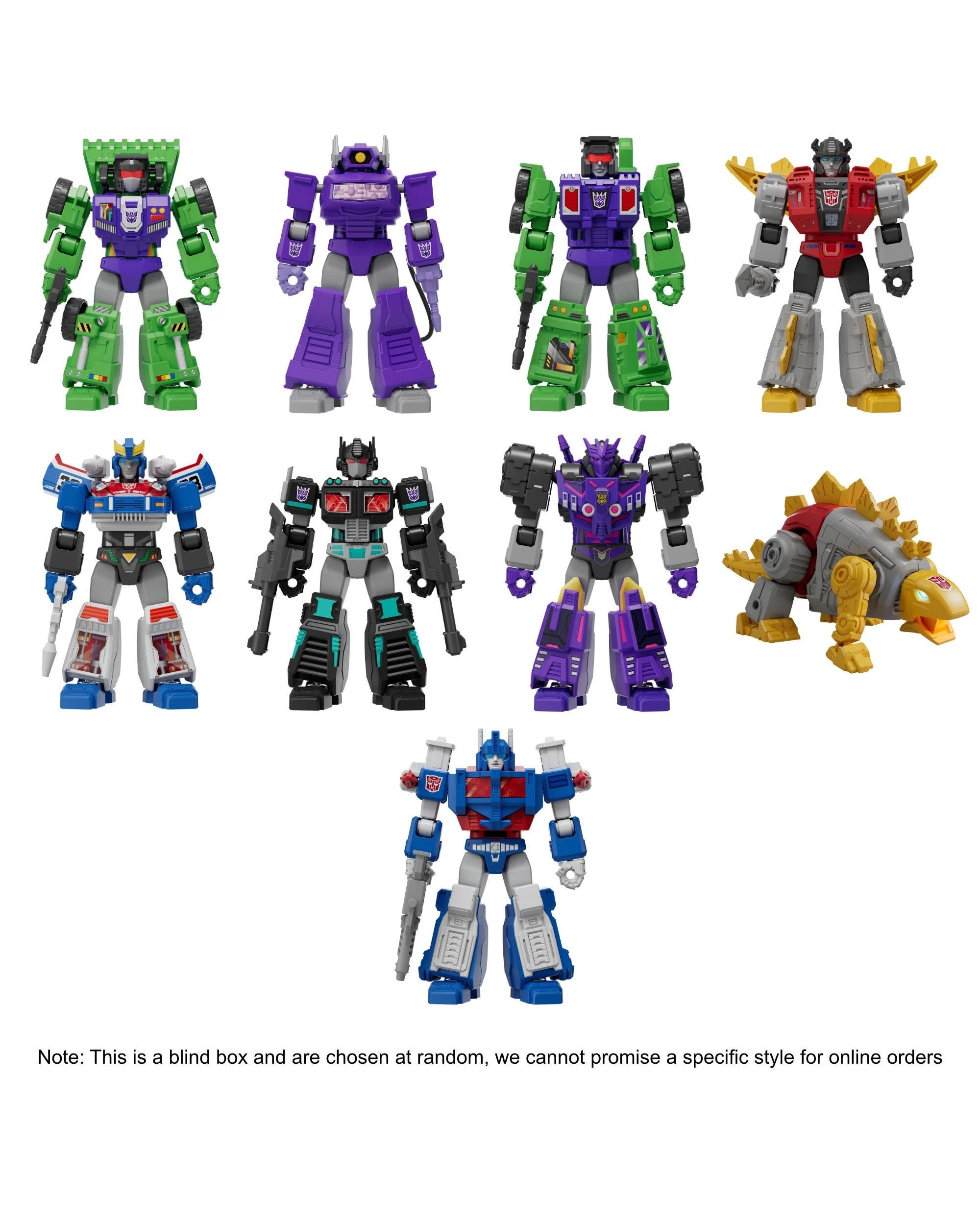 2 Blokees Transformers Galaxy Version 04 Fractured Space-Time Model Kit Blind Box, 2 of 3