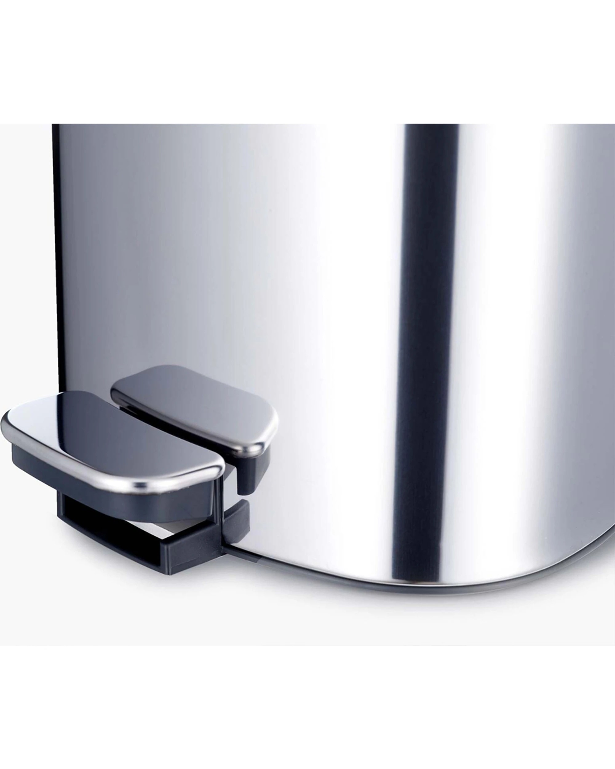 4 Joseph Joseph EasyStore Luxe 5L Pedal Bin Stainless Steel Polished Soft - Silver, 4 of 5