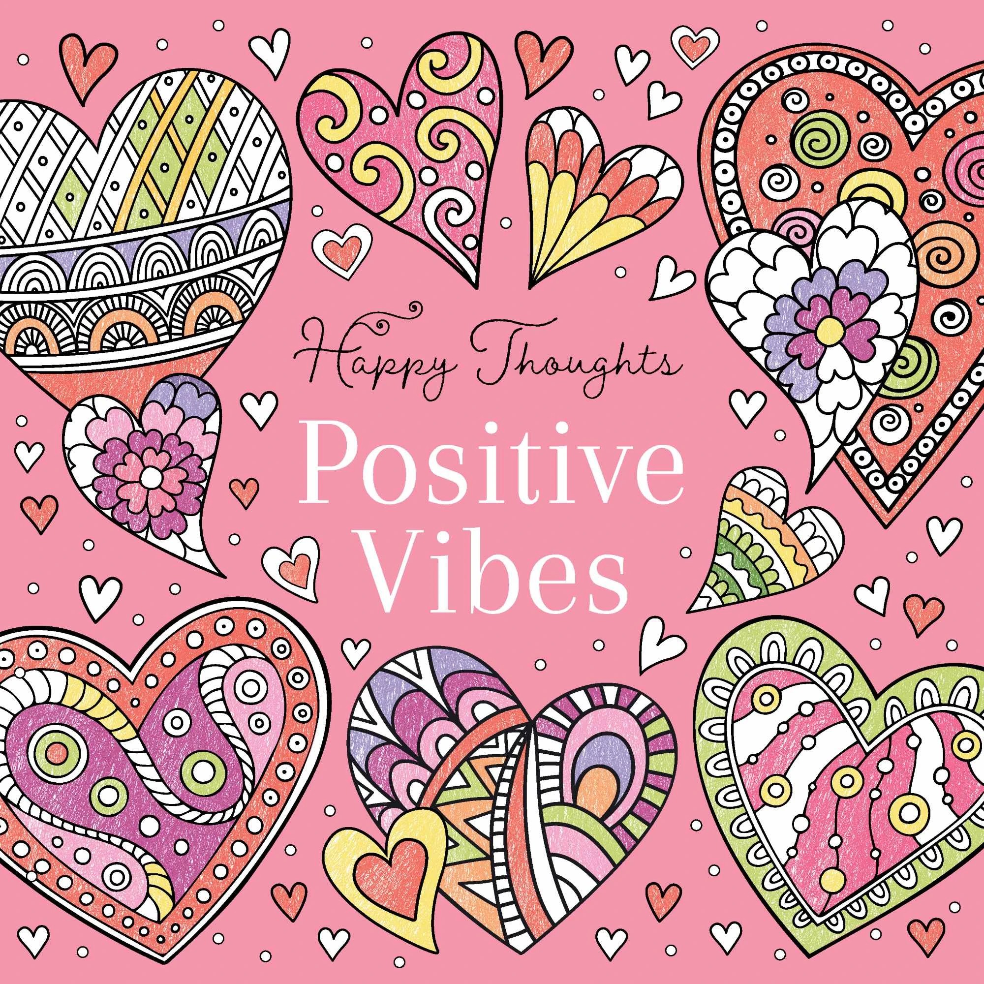 1 Happy Thoughts: Positive Vibes - Book, 1 of 4