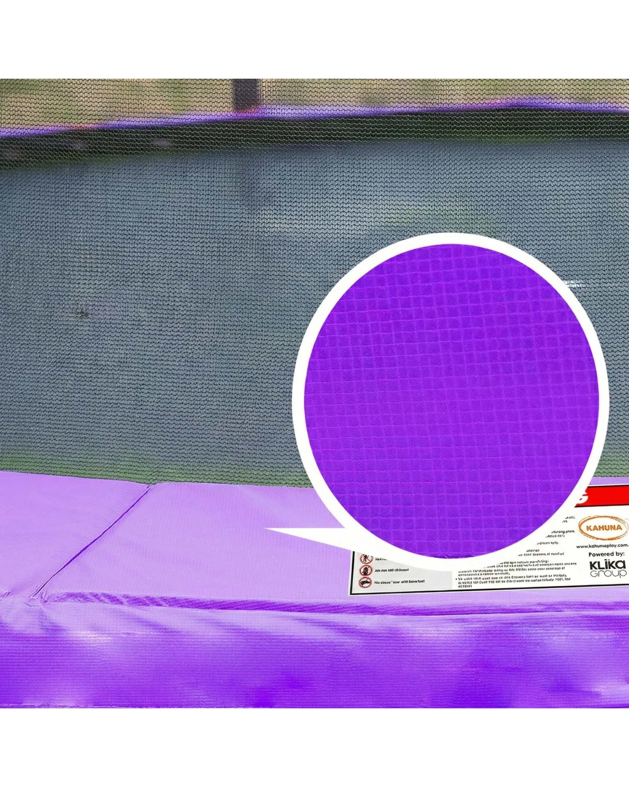 3 Kahuna Classic 6 Ft Trampoline - Purple, 3 of 8