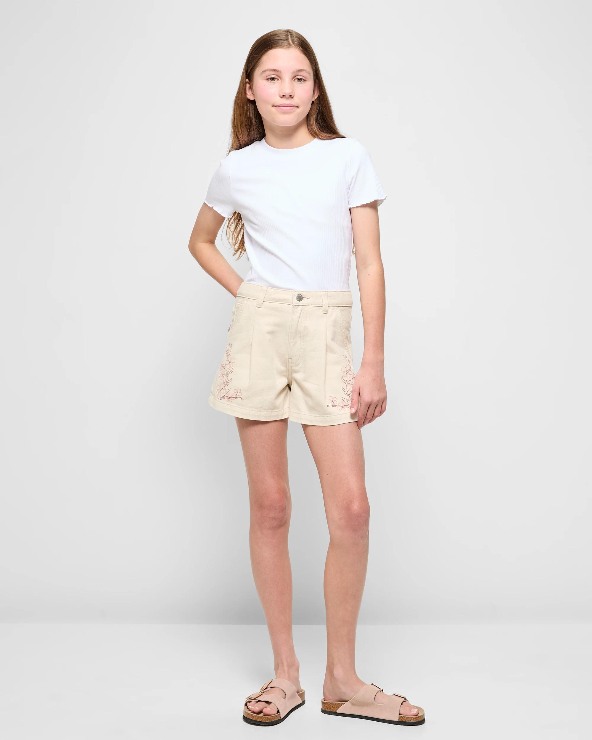 2 Target Denim Shorts CREAM, 2 of 5