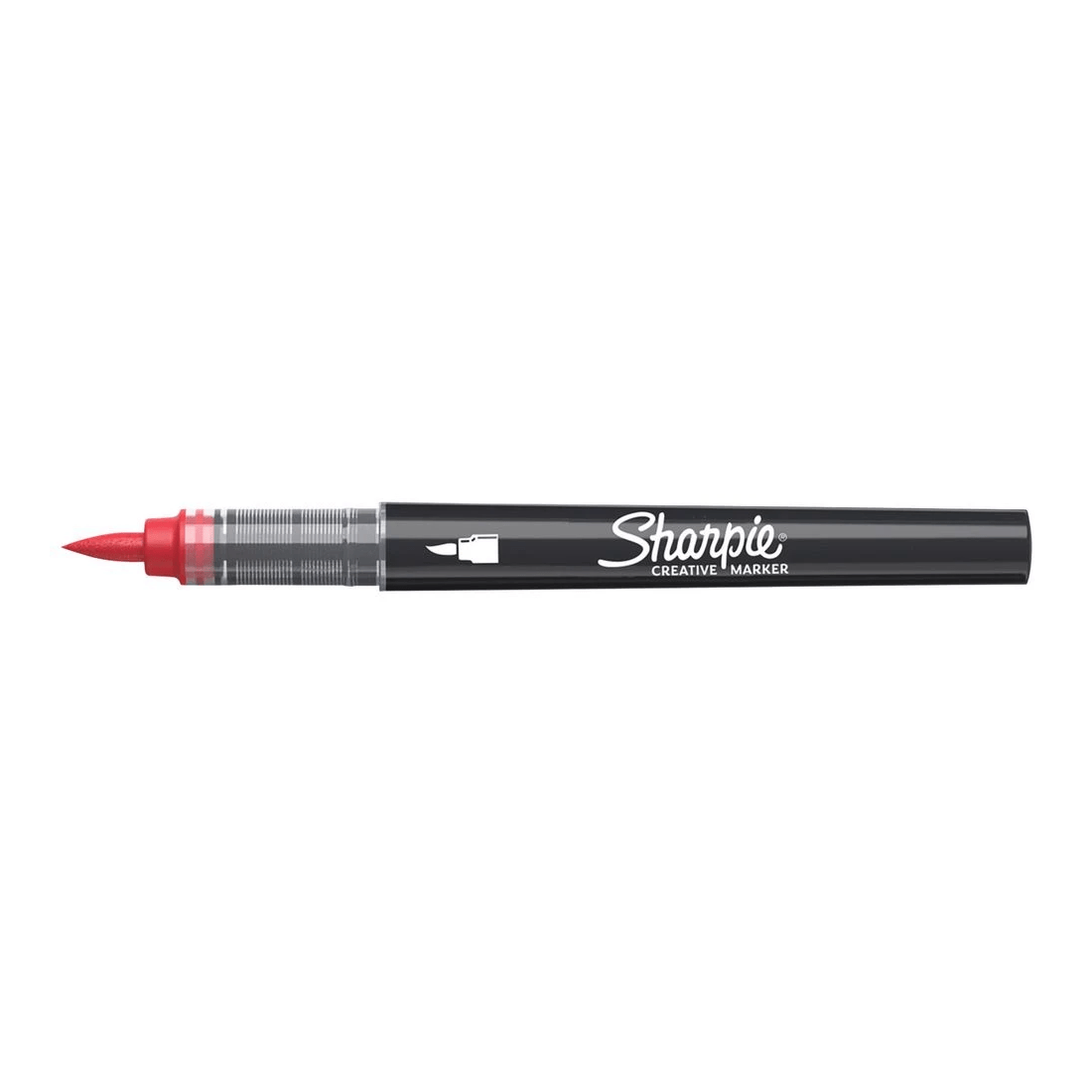 1 Sharpie Creative Acrylic Brush Marker Red, 1 of 6