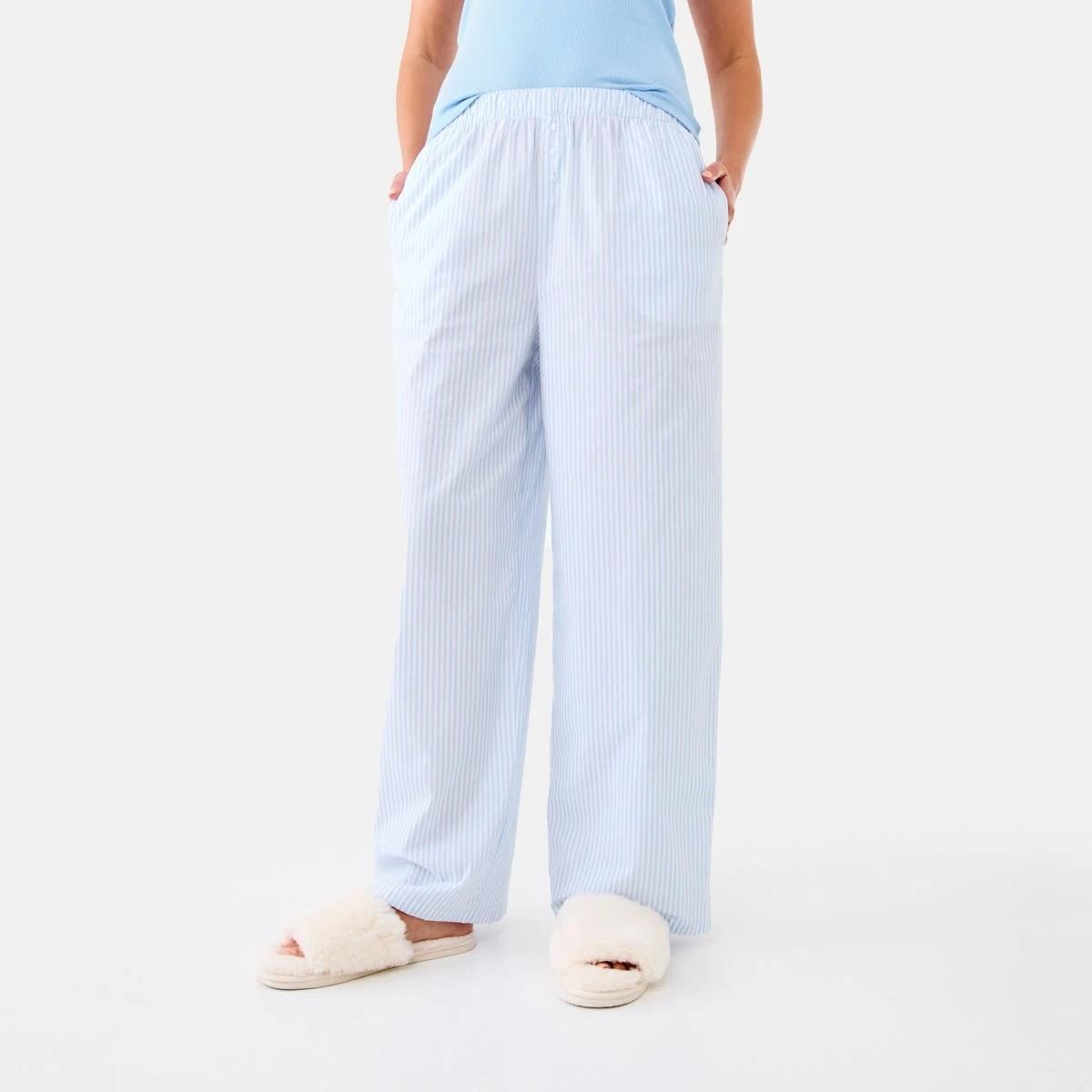 1 Boyfriend Woven Pants Thin Stp B, 1 of 7