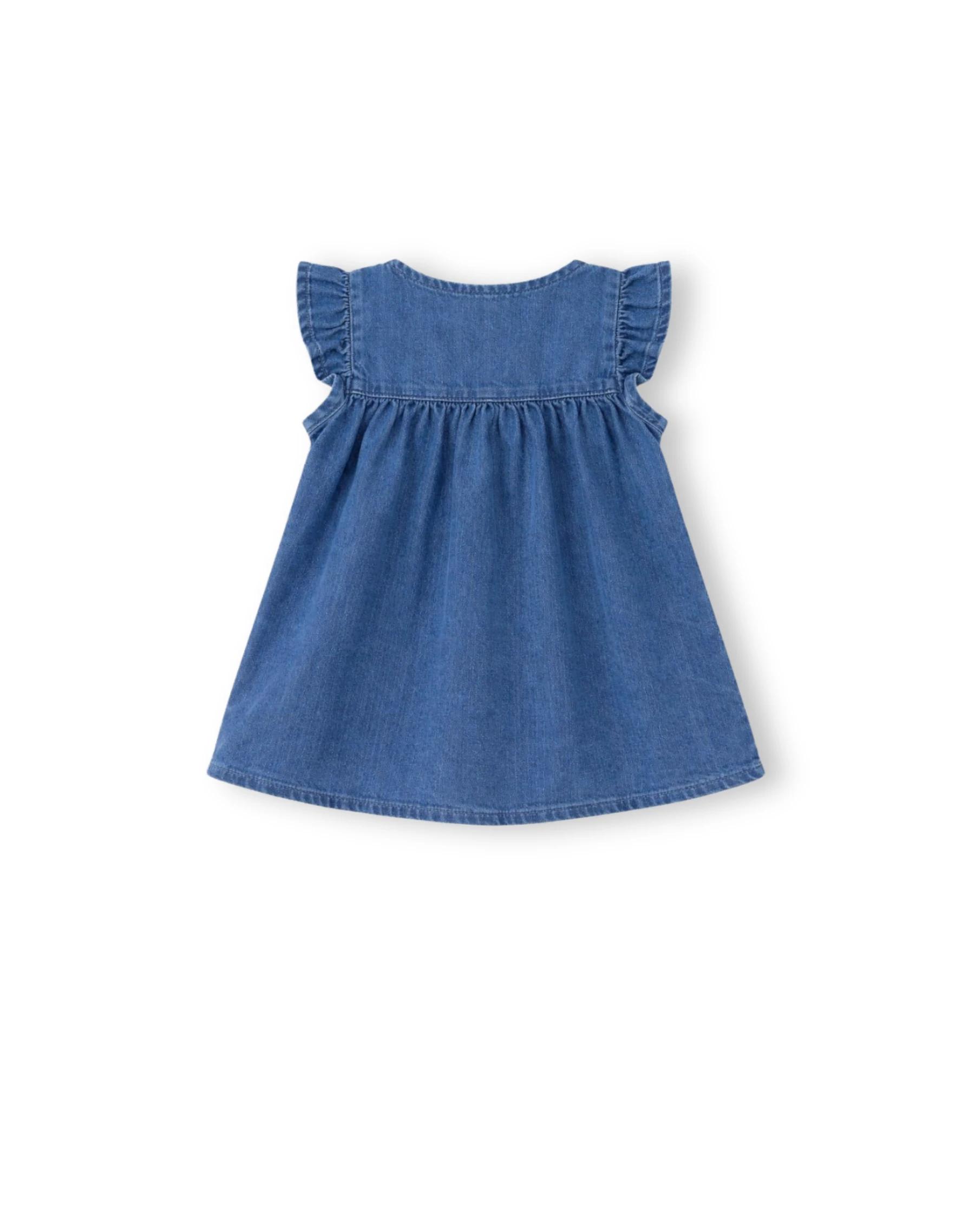 2 Big Softies G & J Embroidered Washed Denim Dress , 2 of 4