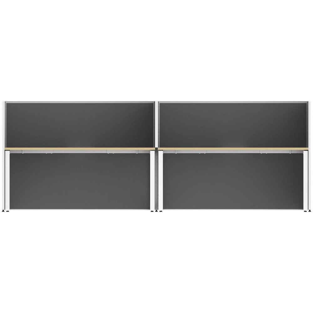 3 Stilford S2 Side by Side Desks 1800x750 with Screens Desks, Tables and Workstations, 3 of 8